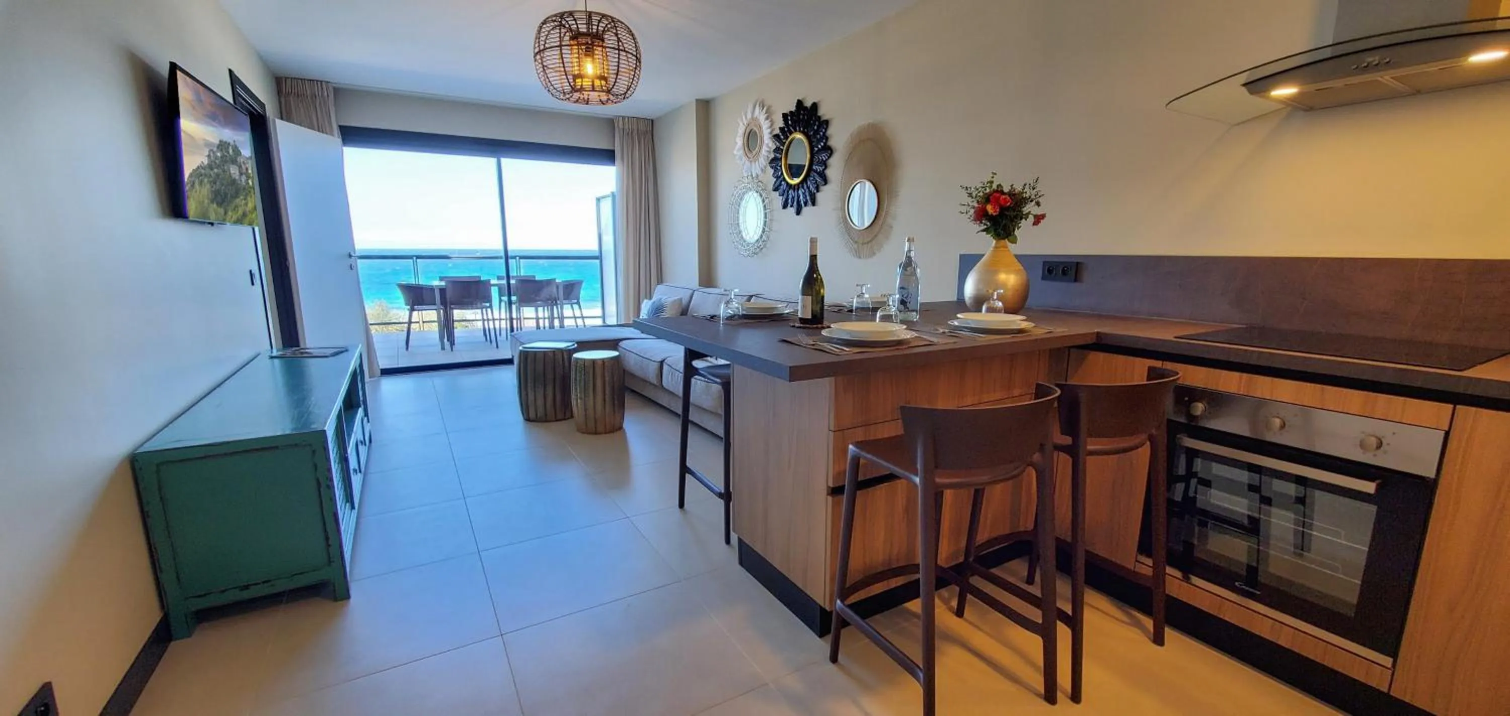 Balcony/Terrace in Eco-Résidence Dolce Paese & Spa