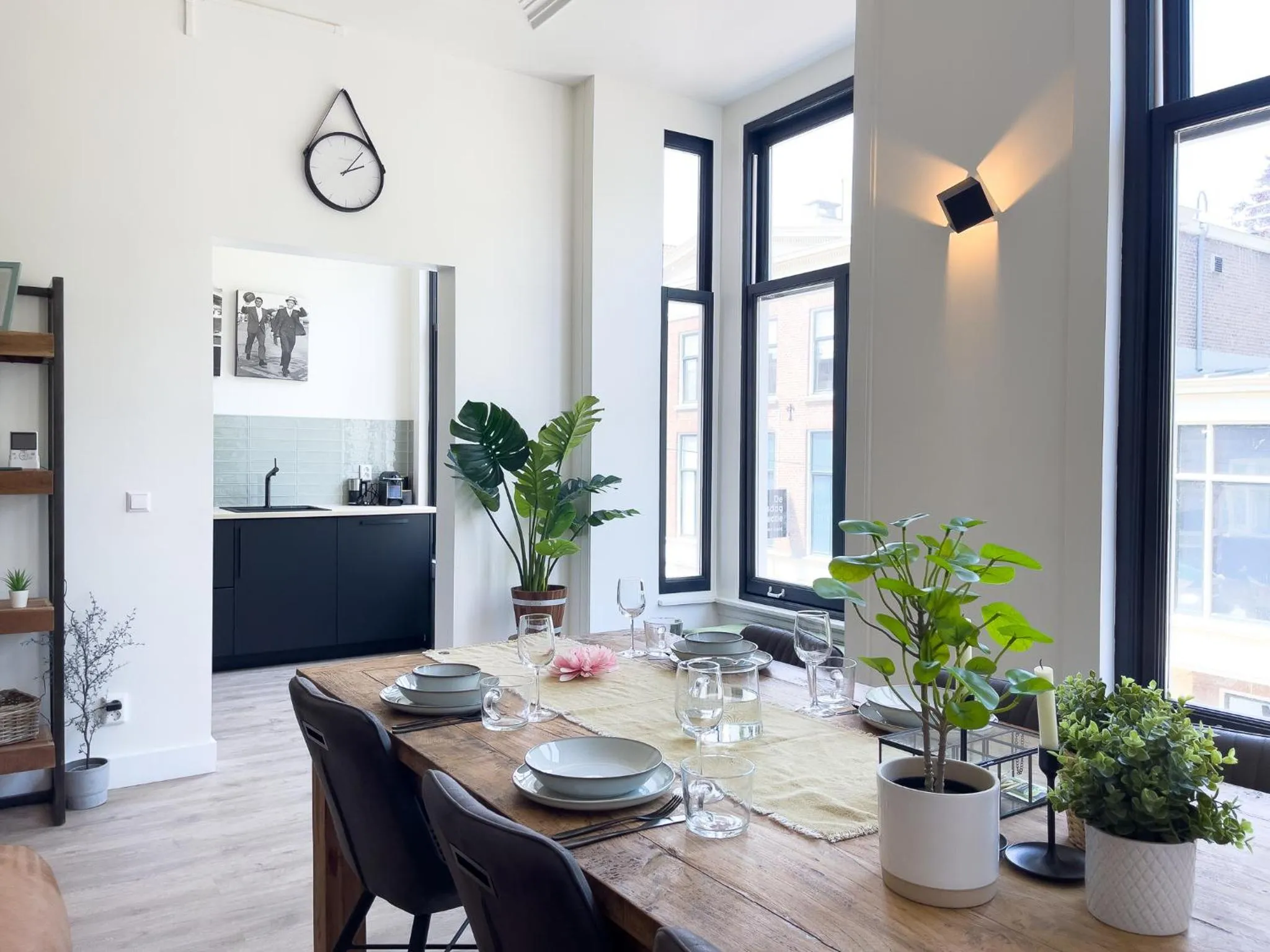 Dining area in LVM Stays