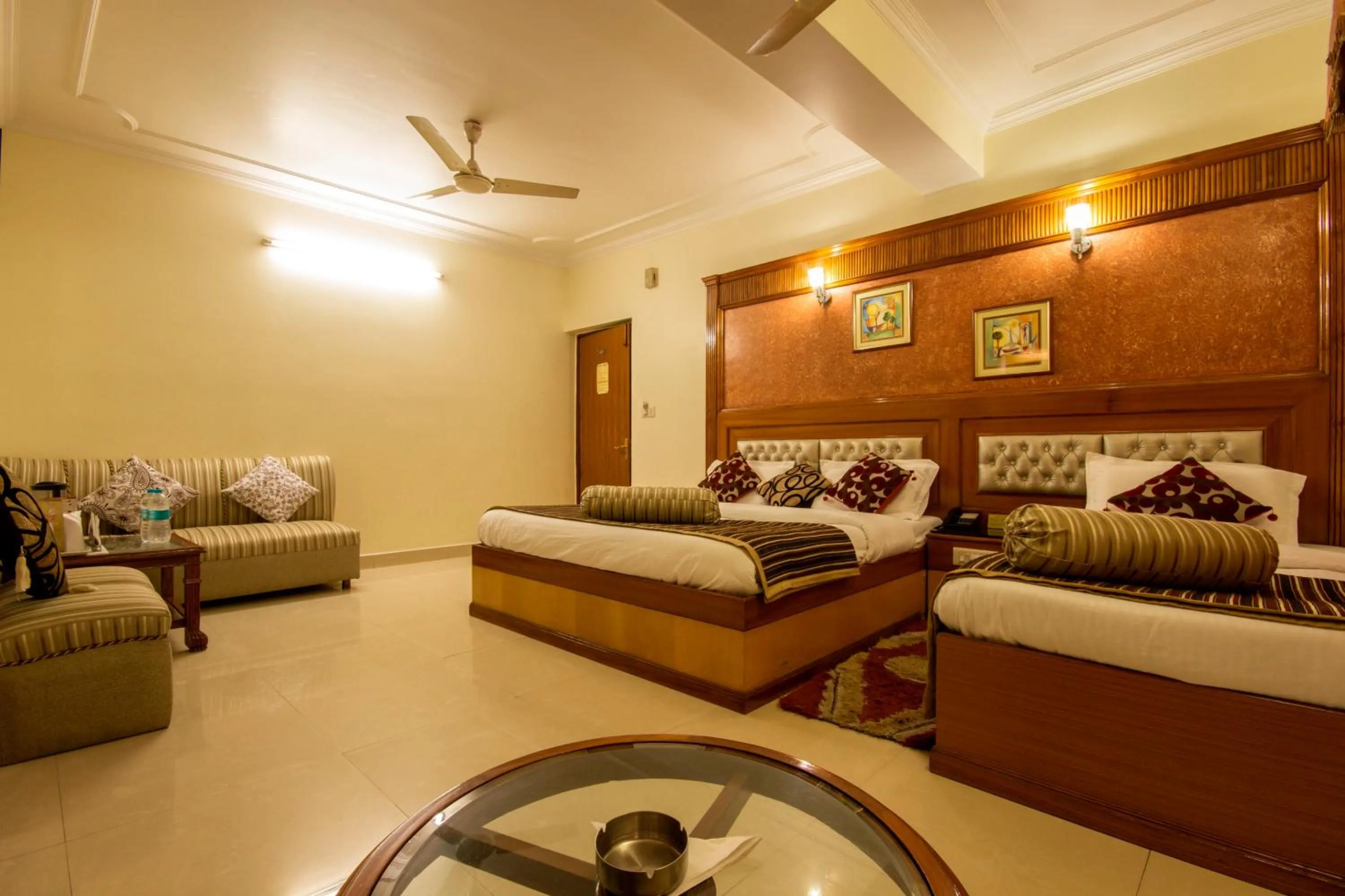 Bed in The C Park Inn Karol Bagh Homely Atmosphere