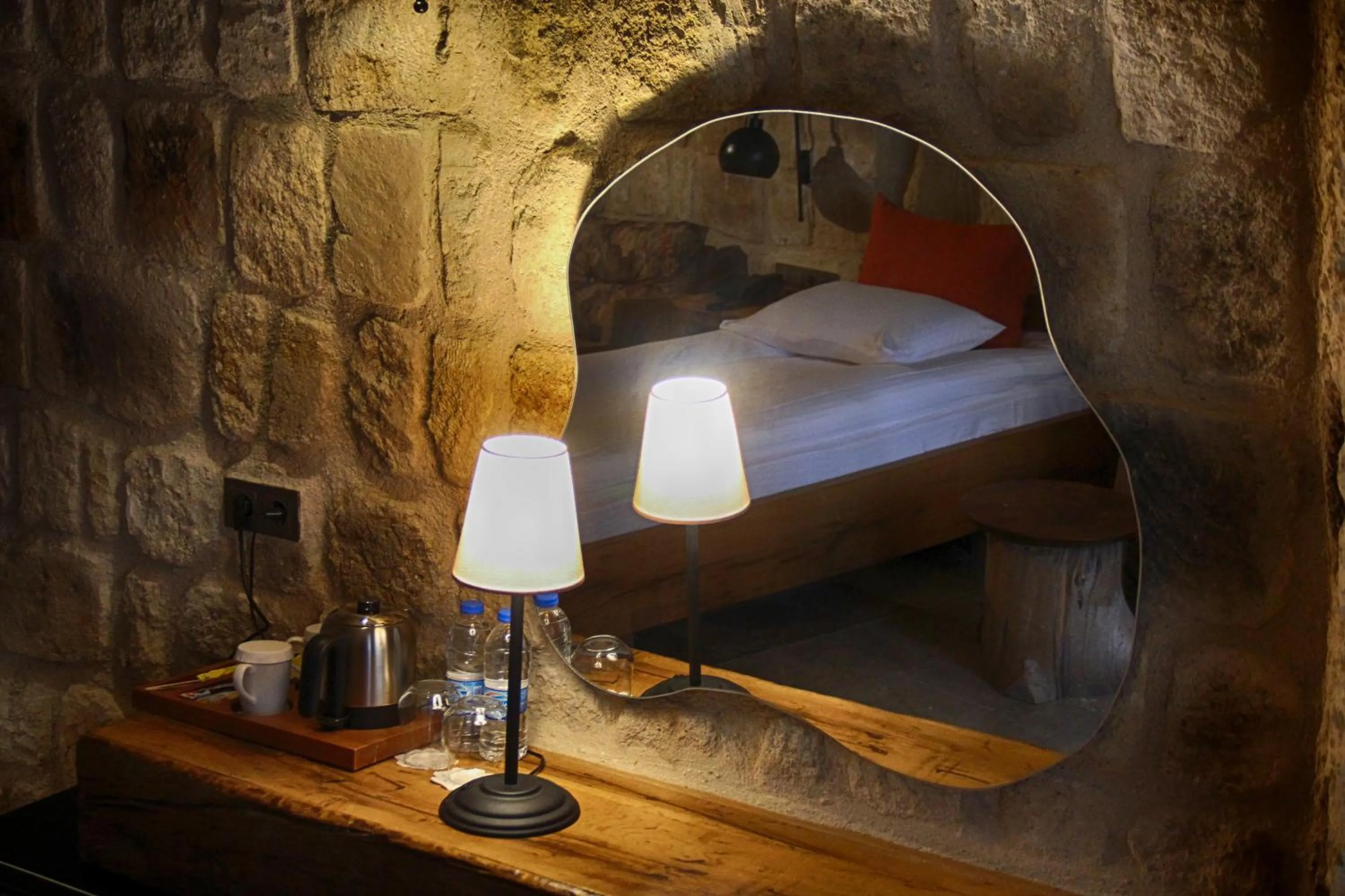 room service in 1811 Cave Hotel