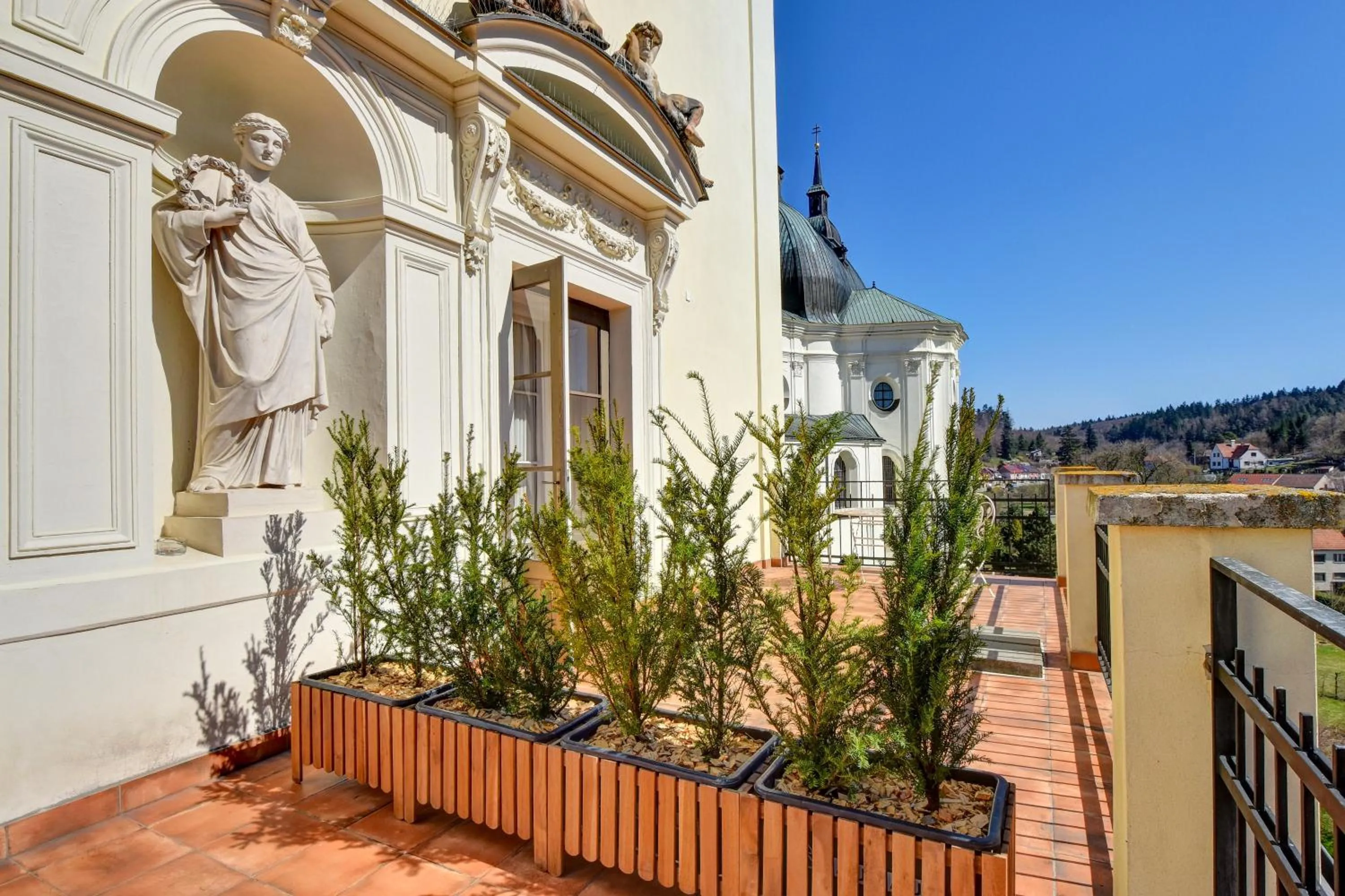 Nearby landmark in Zámek Křtiny