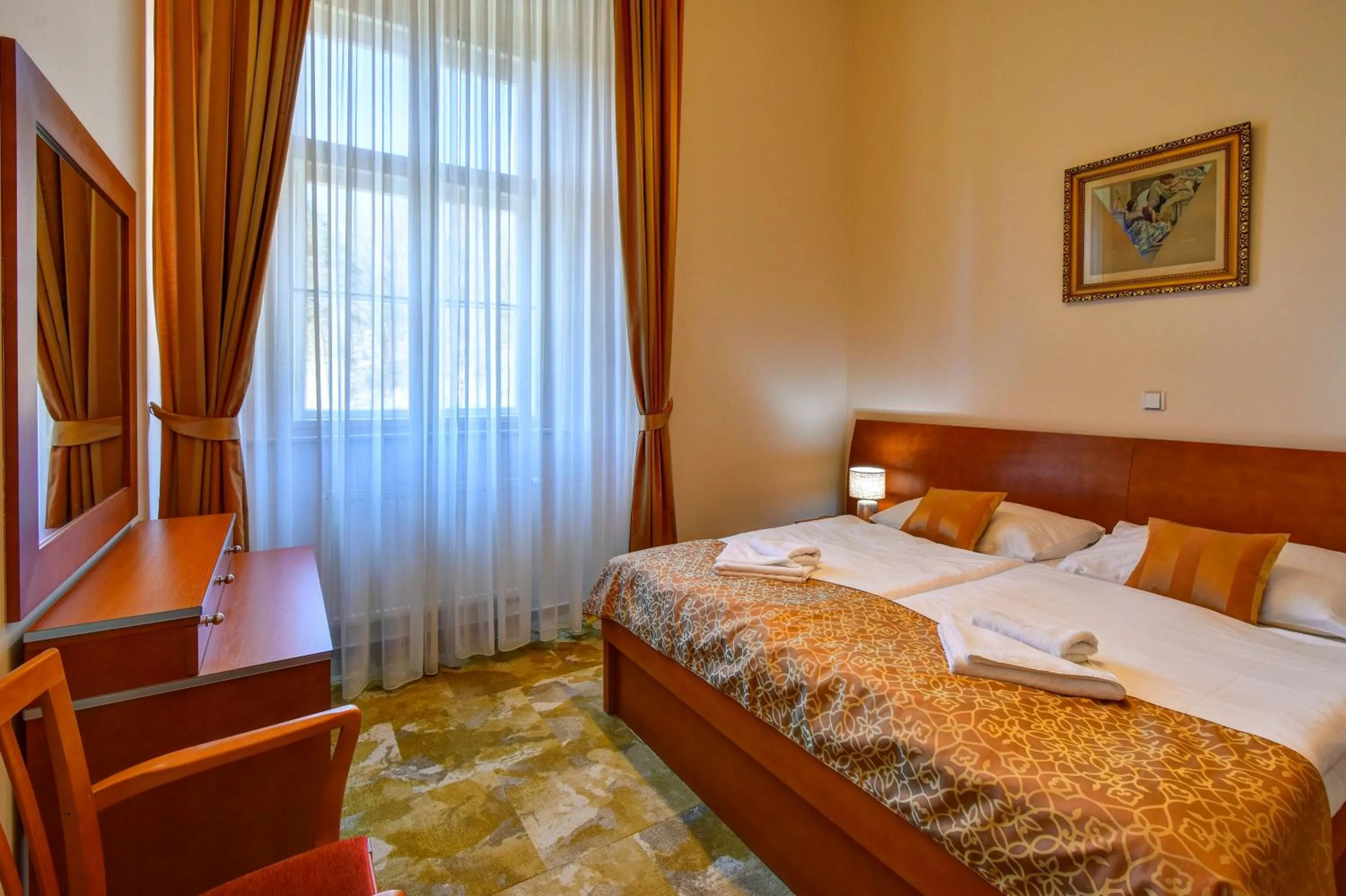 Bed in Zámek Křtiny