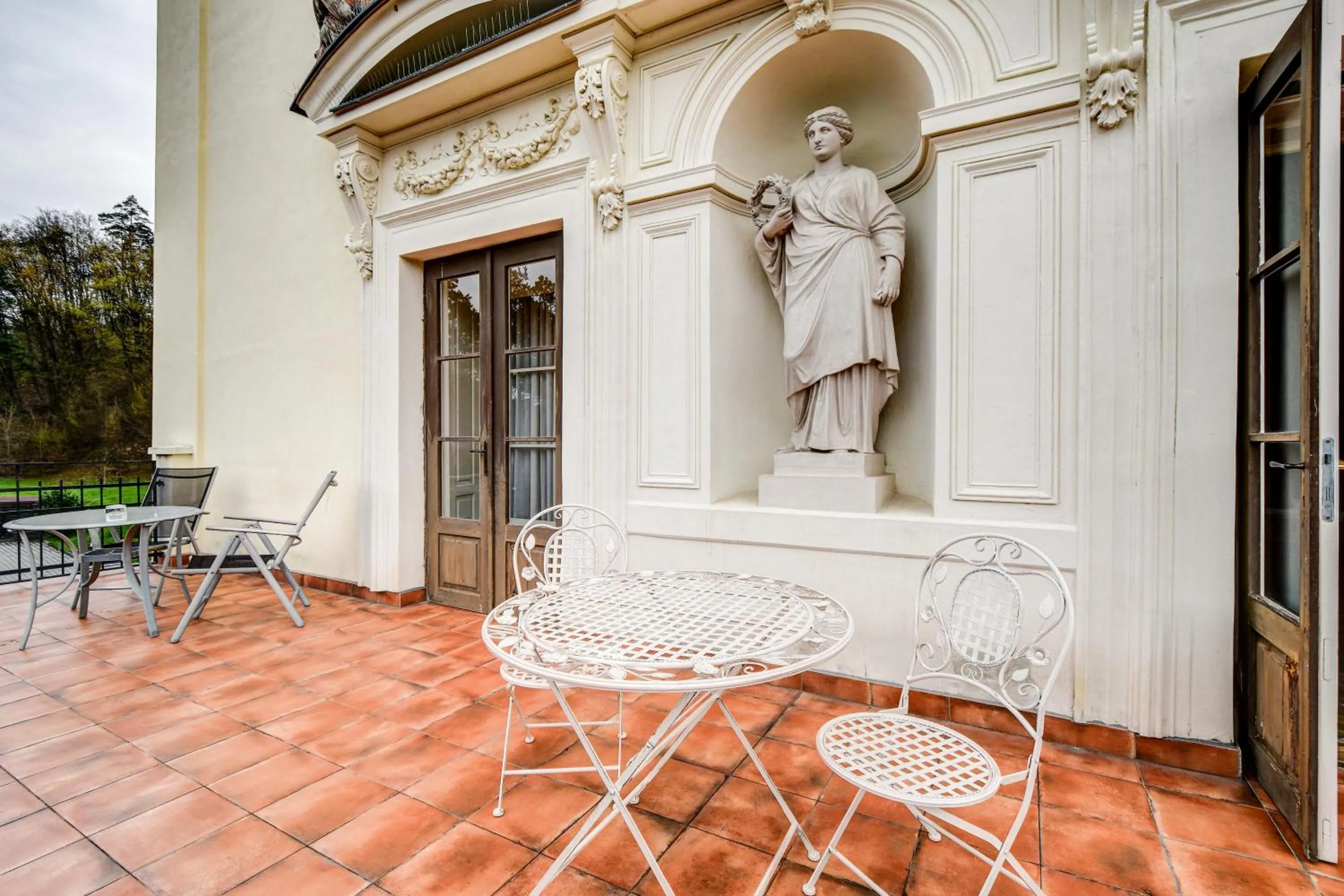 Balcony/Terrace in Zámek Křtiny