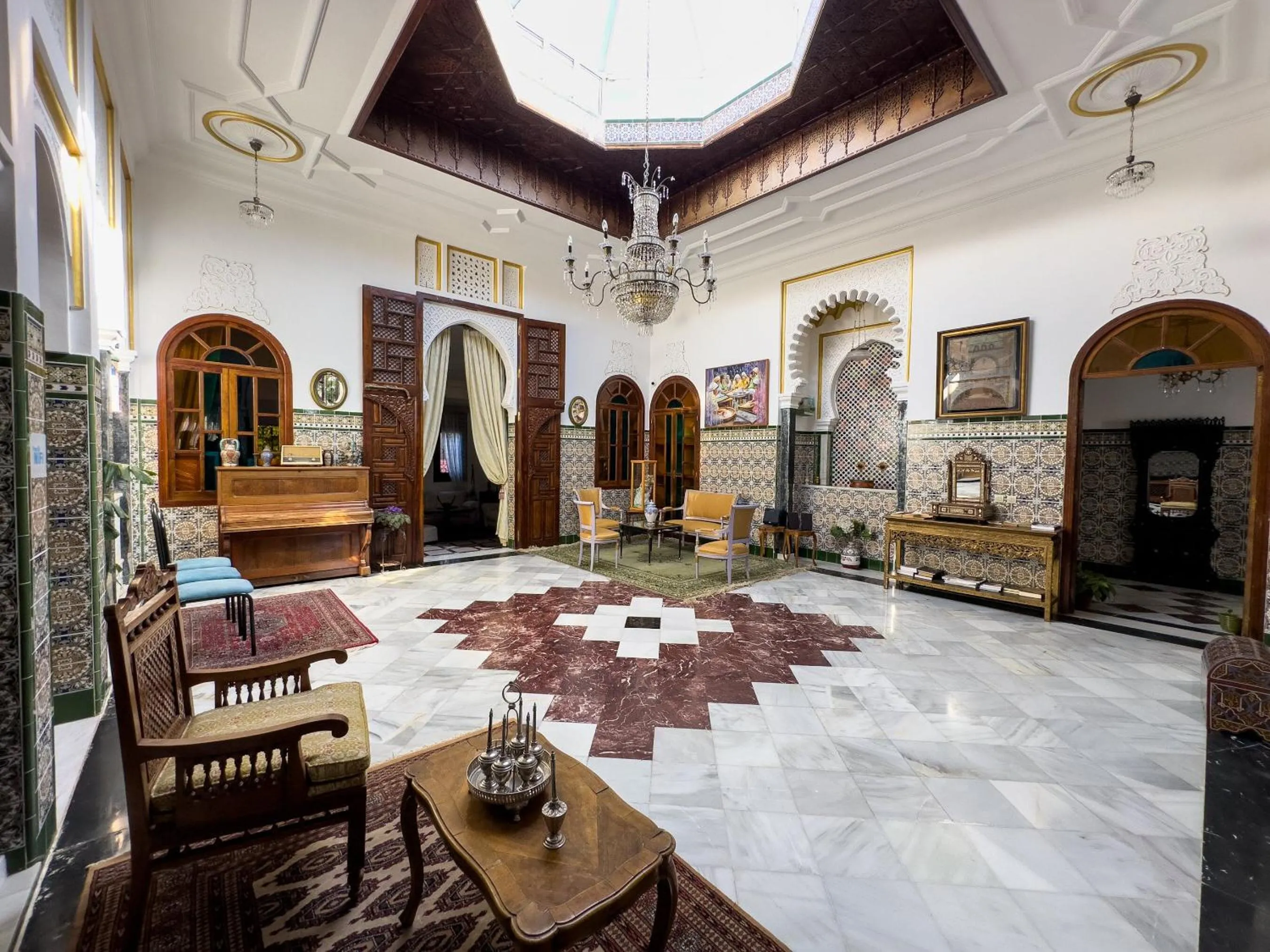 Lobby or reception in Riad Dar Achaach