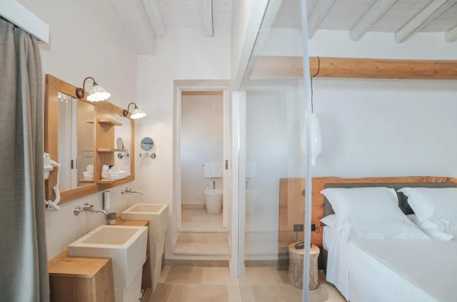 Photo of the whole room, Bed in Masseria Longa Boutique Hotel