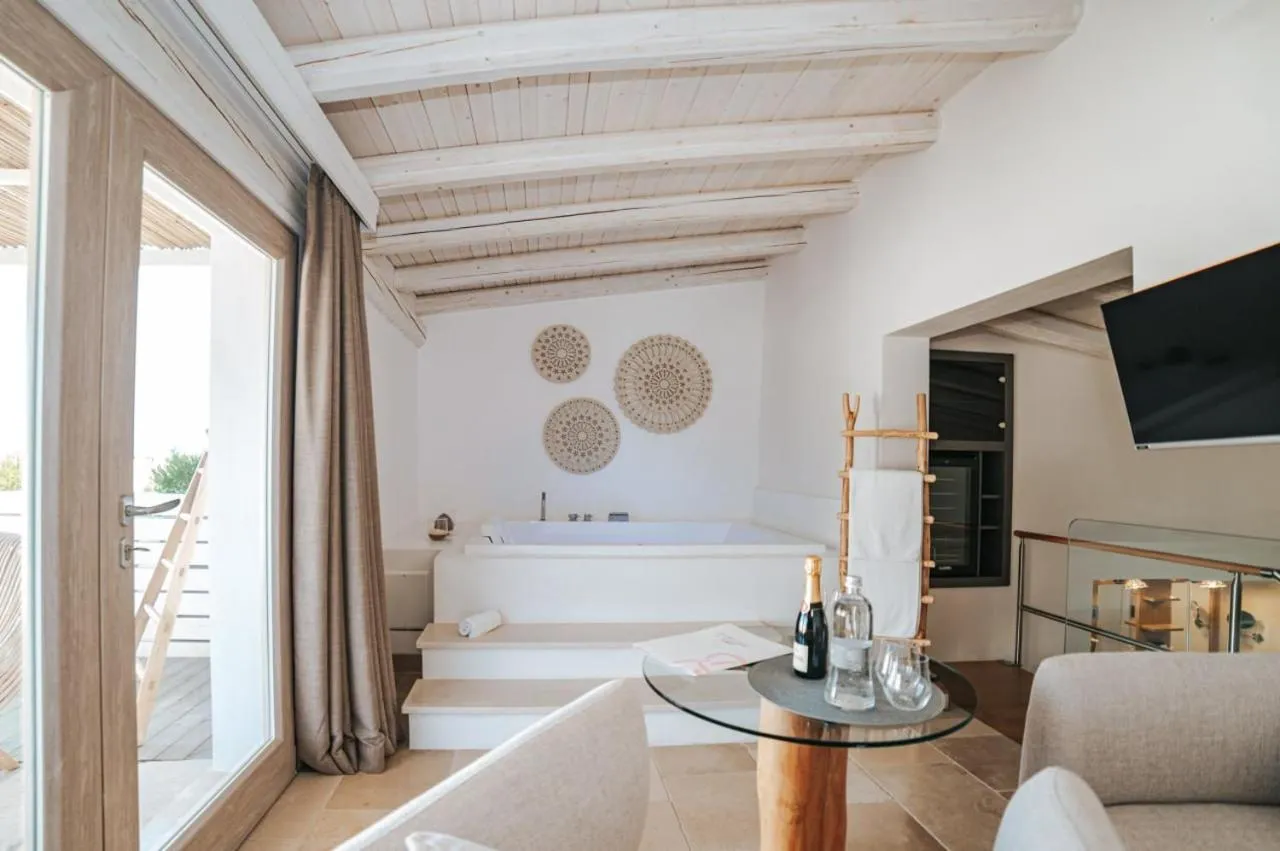 Photo of the whole room, Bed in Masseria Longa Boutique Hotel