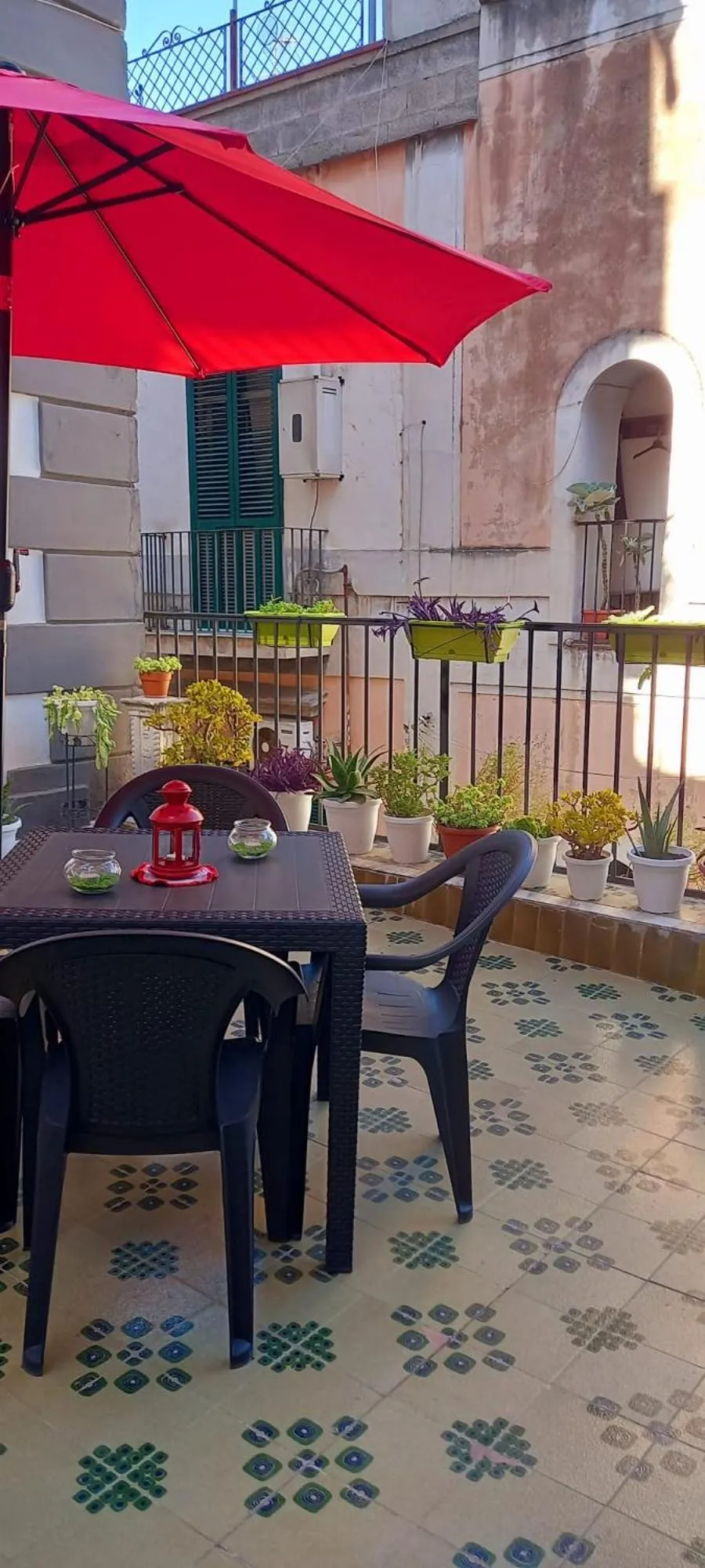 Balcony/Terrace in B&B Stella Scugnizza