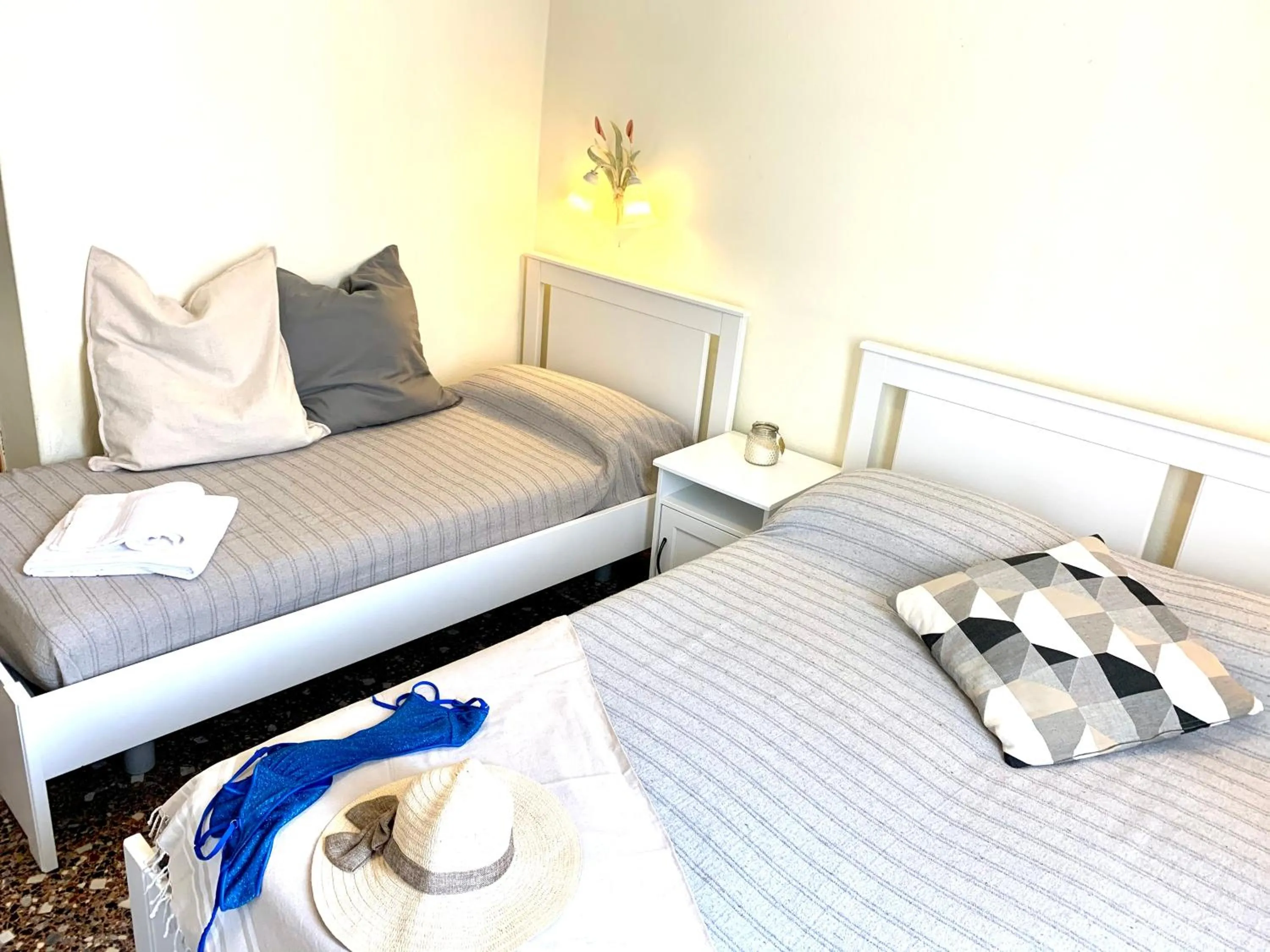 Bedroom, Bed in Hotel Baia di Levanto