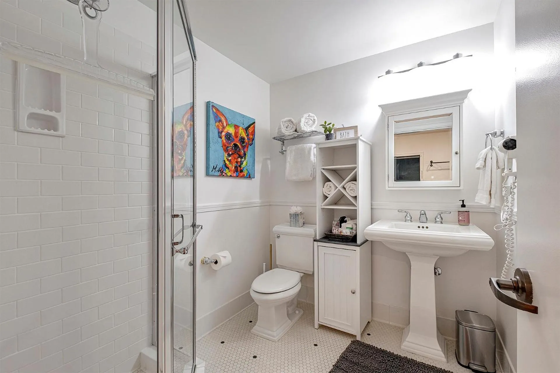Shower in The Orenco Station Hotel
