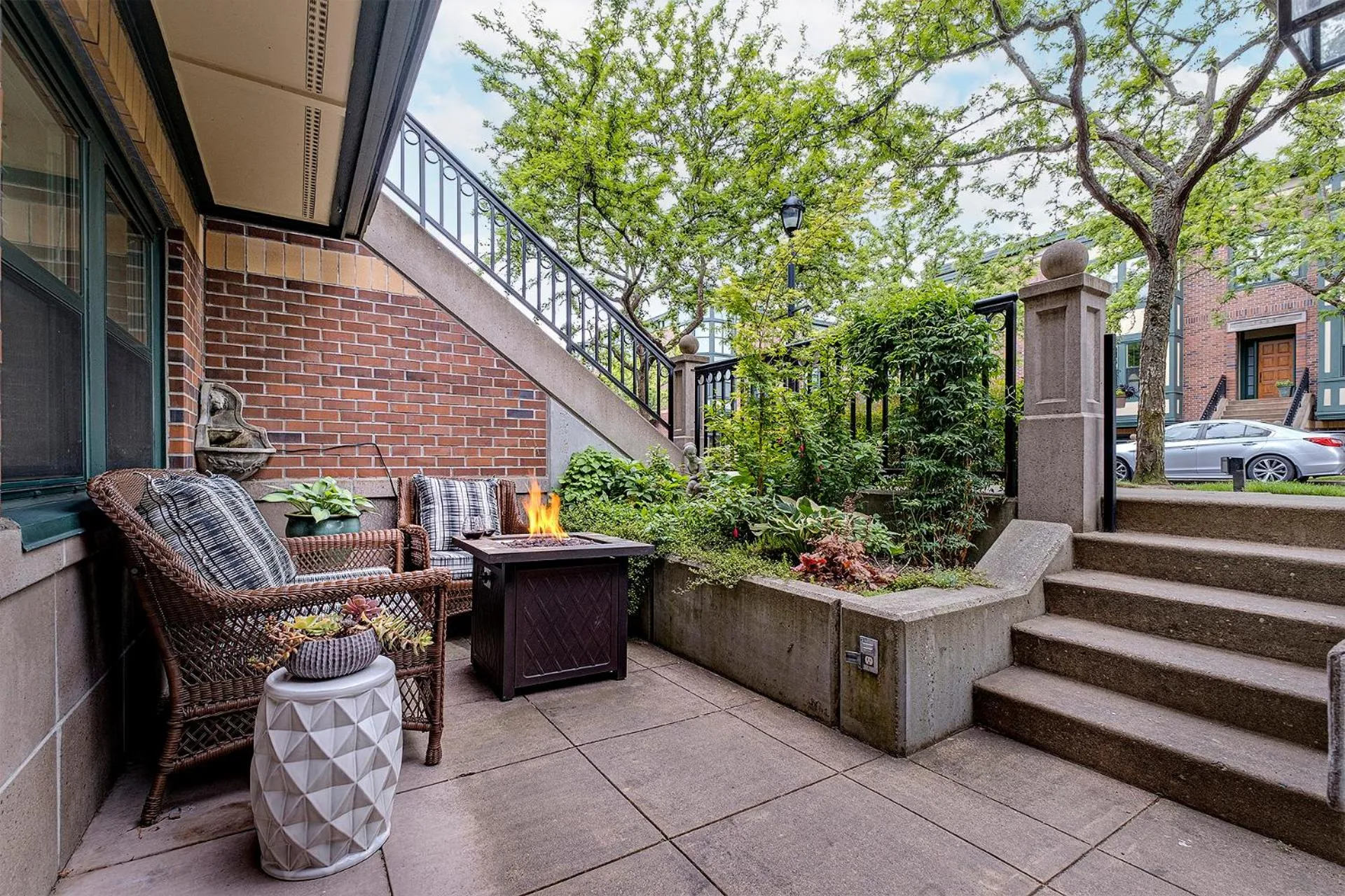 Patio in The Orenco Station Hotel