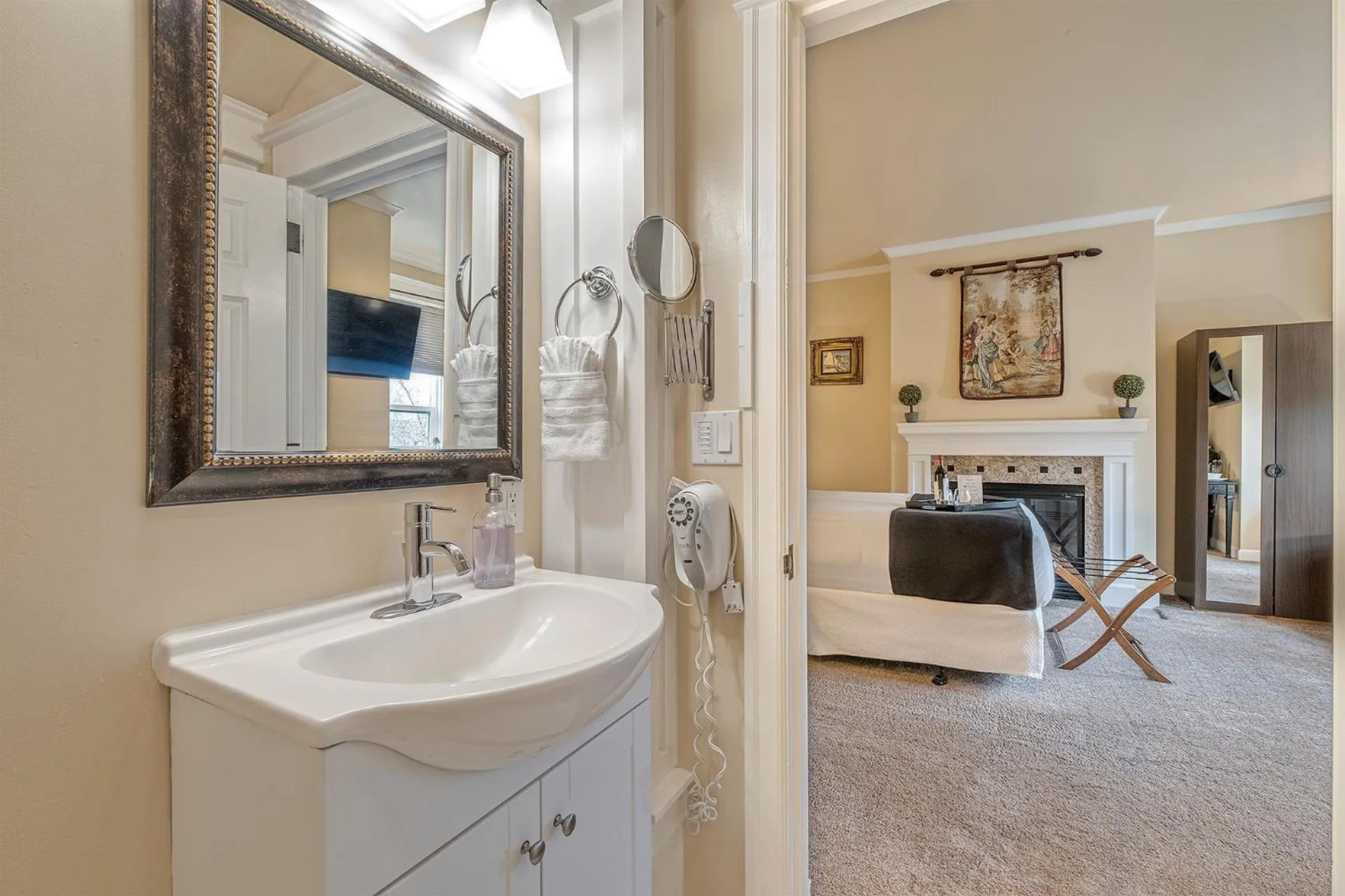 Bathroom in The Orenco Station Hotel