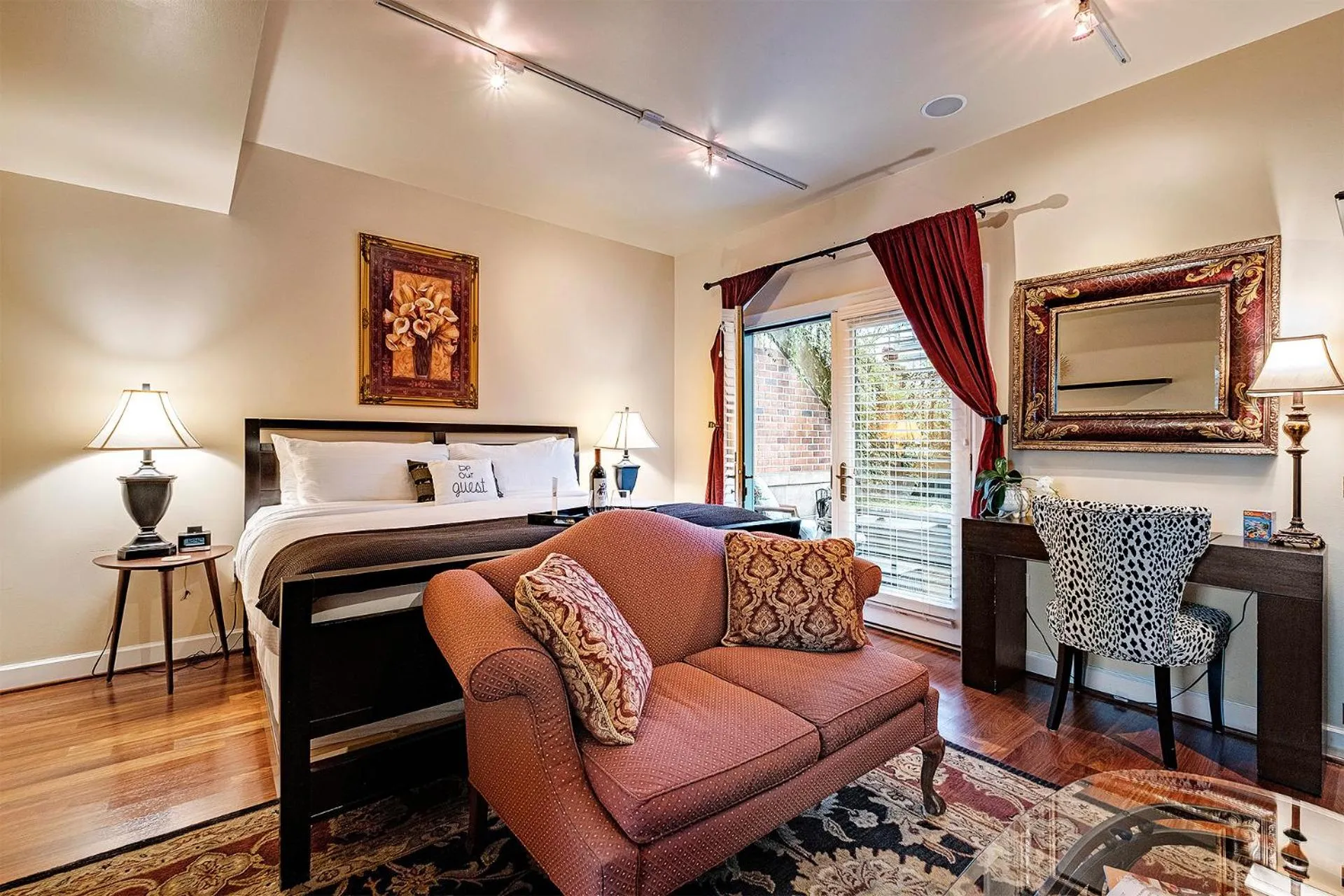 Bed in The Orenco Station Hotel