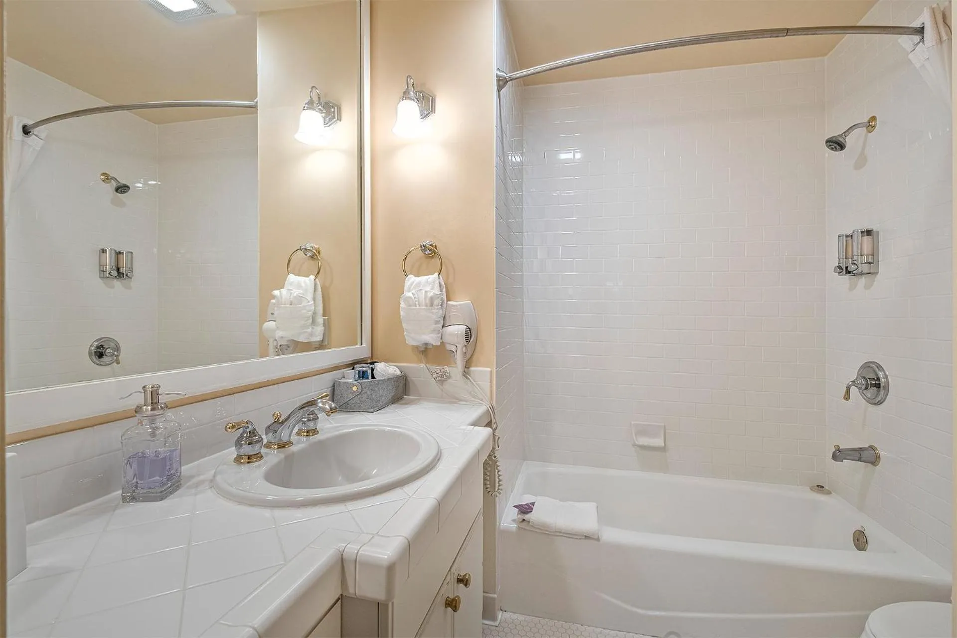 Shower in The Orenco Station Hotel