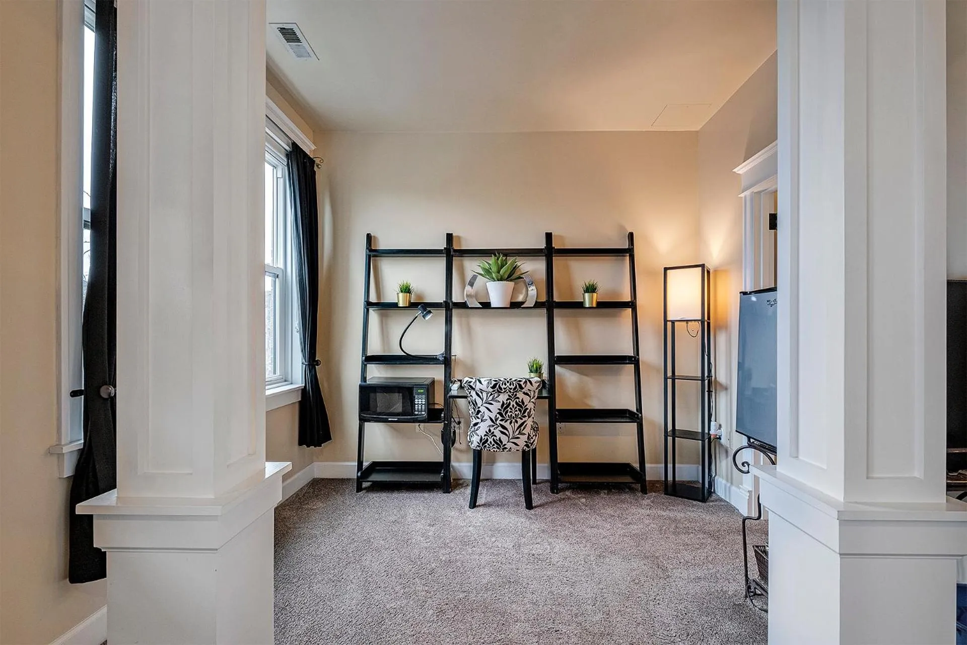 Seating area in The Orenco Station Hotel