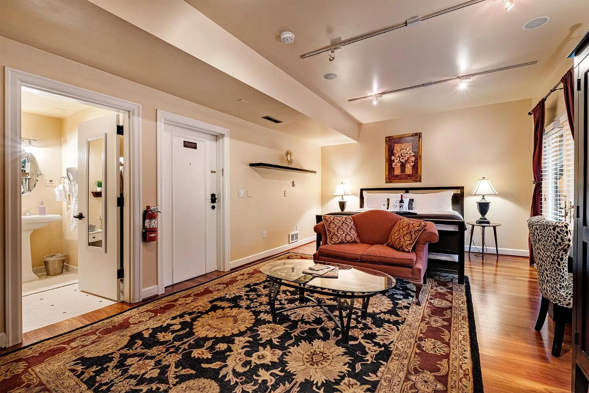 Bed in The Orenco Station Hotel