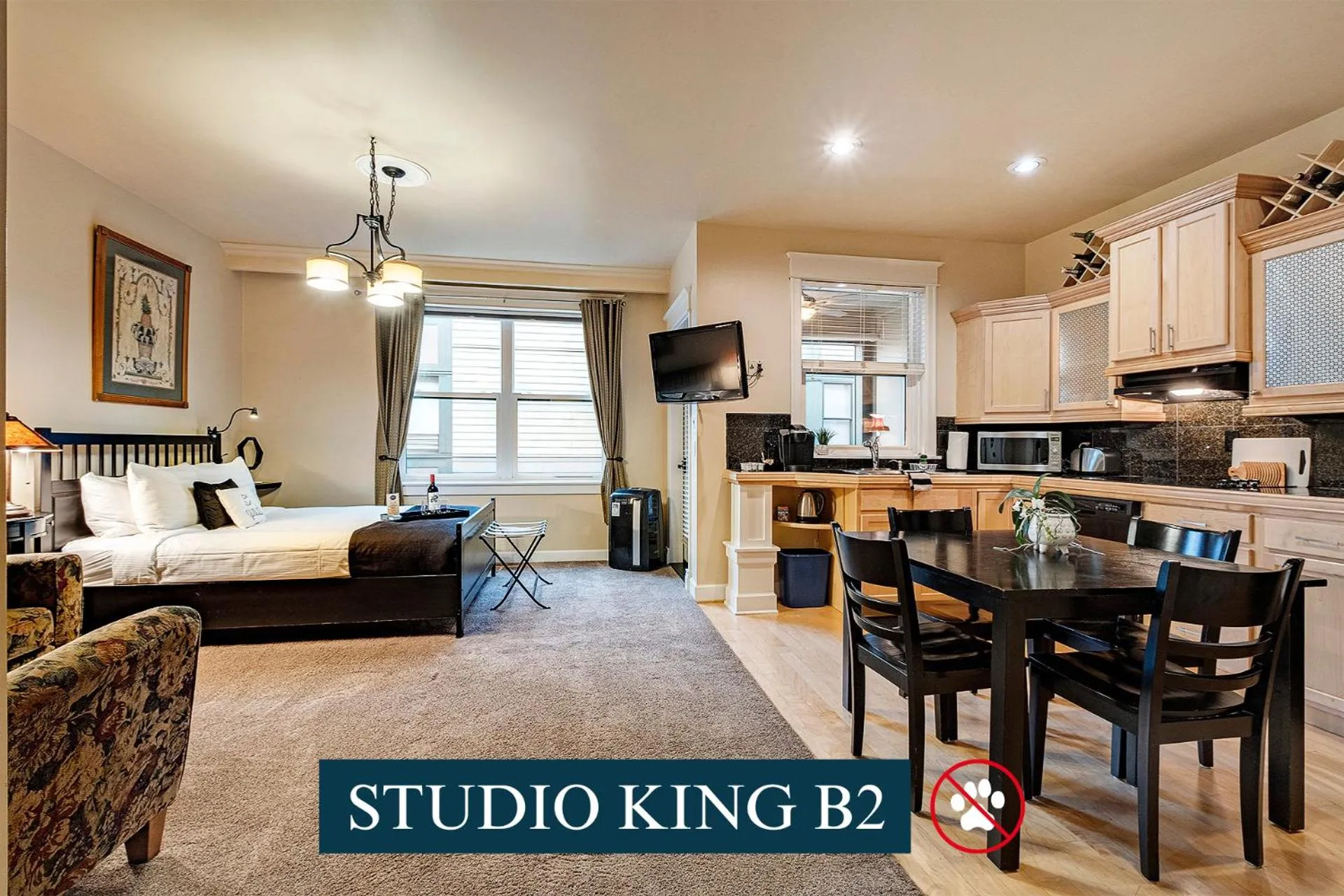 Photo of the whole room in The Orenco Station Hotel