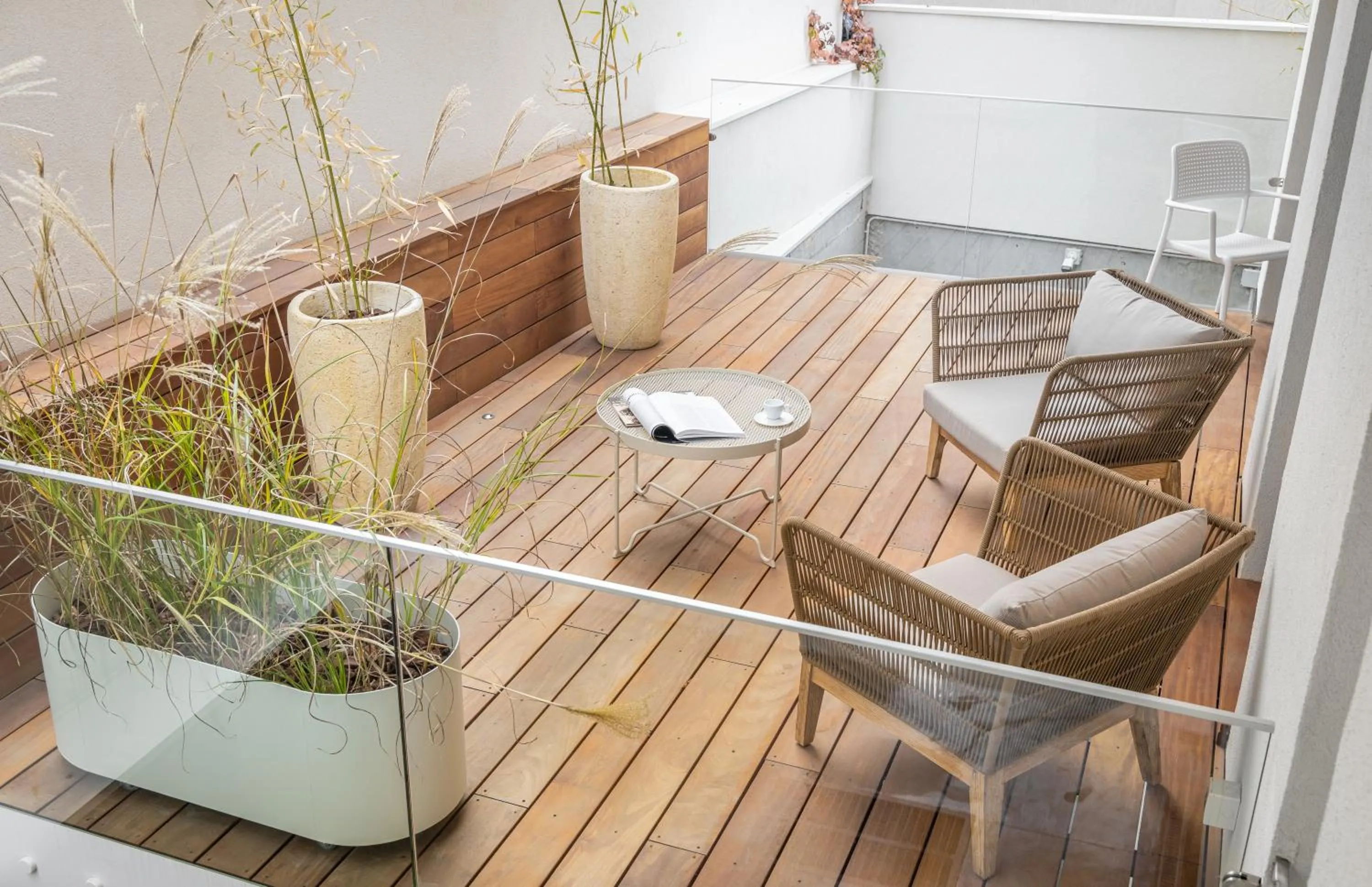 Patio in ROSETTI Hotel