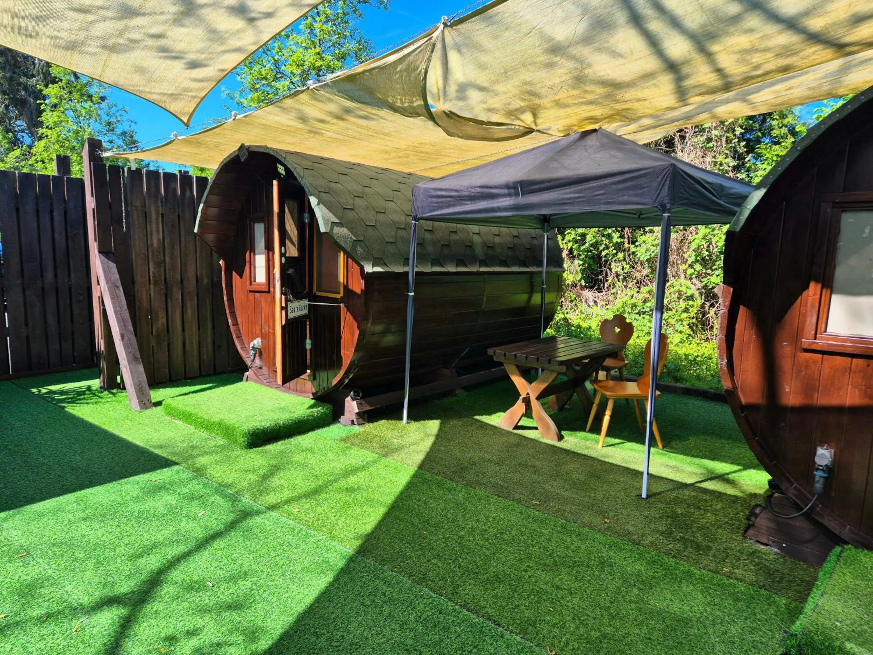 Floor plan in Mini Hotel Übernachten Im Gurkenfass