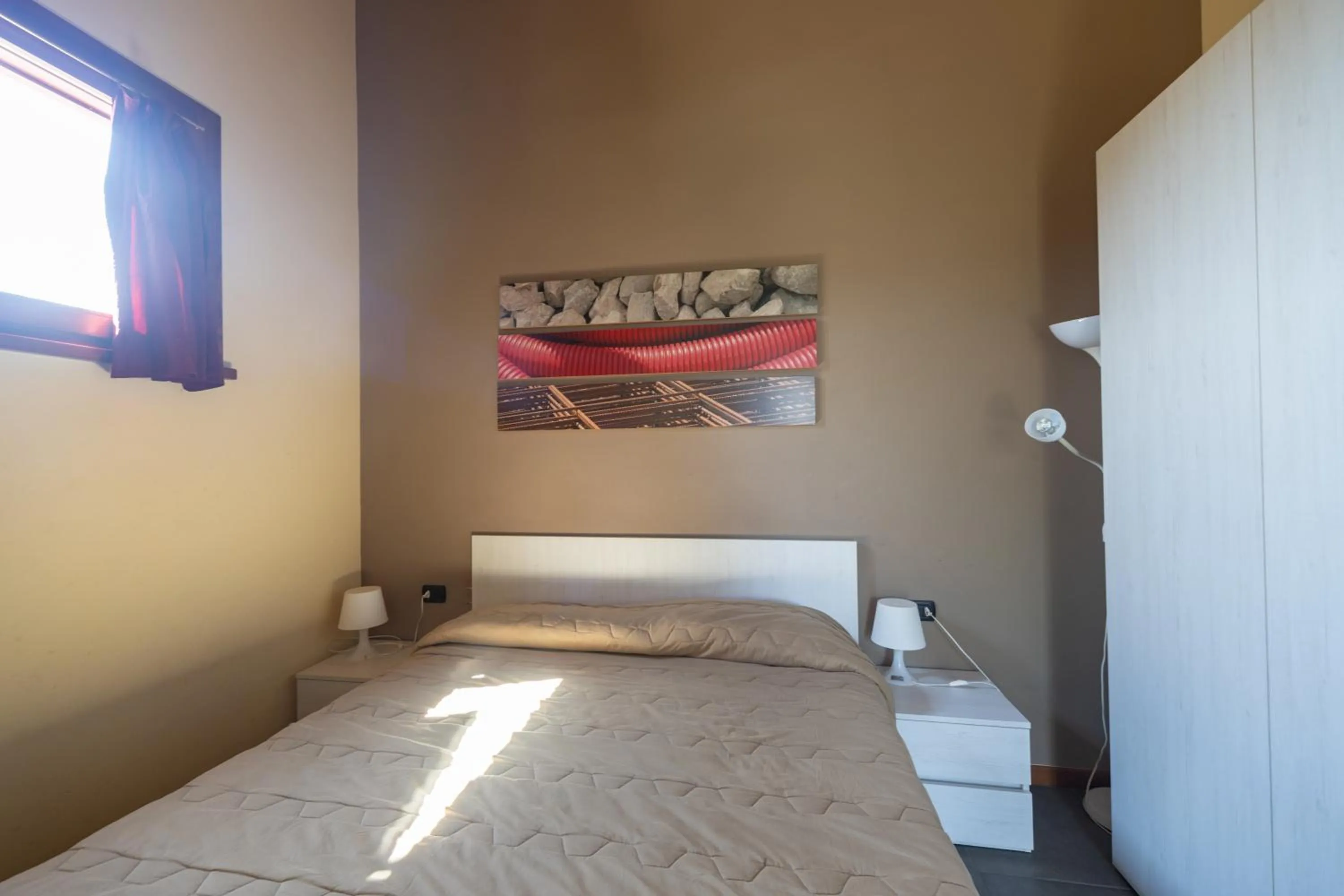 Bedroom, Bed in La Valle Dei Caprioli Village Bungalow Park - Freelandia Azienda Agricola