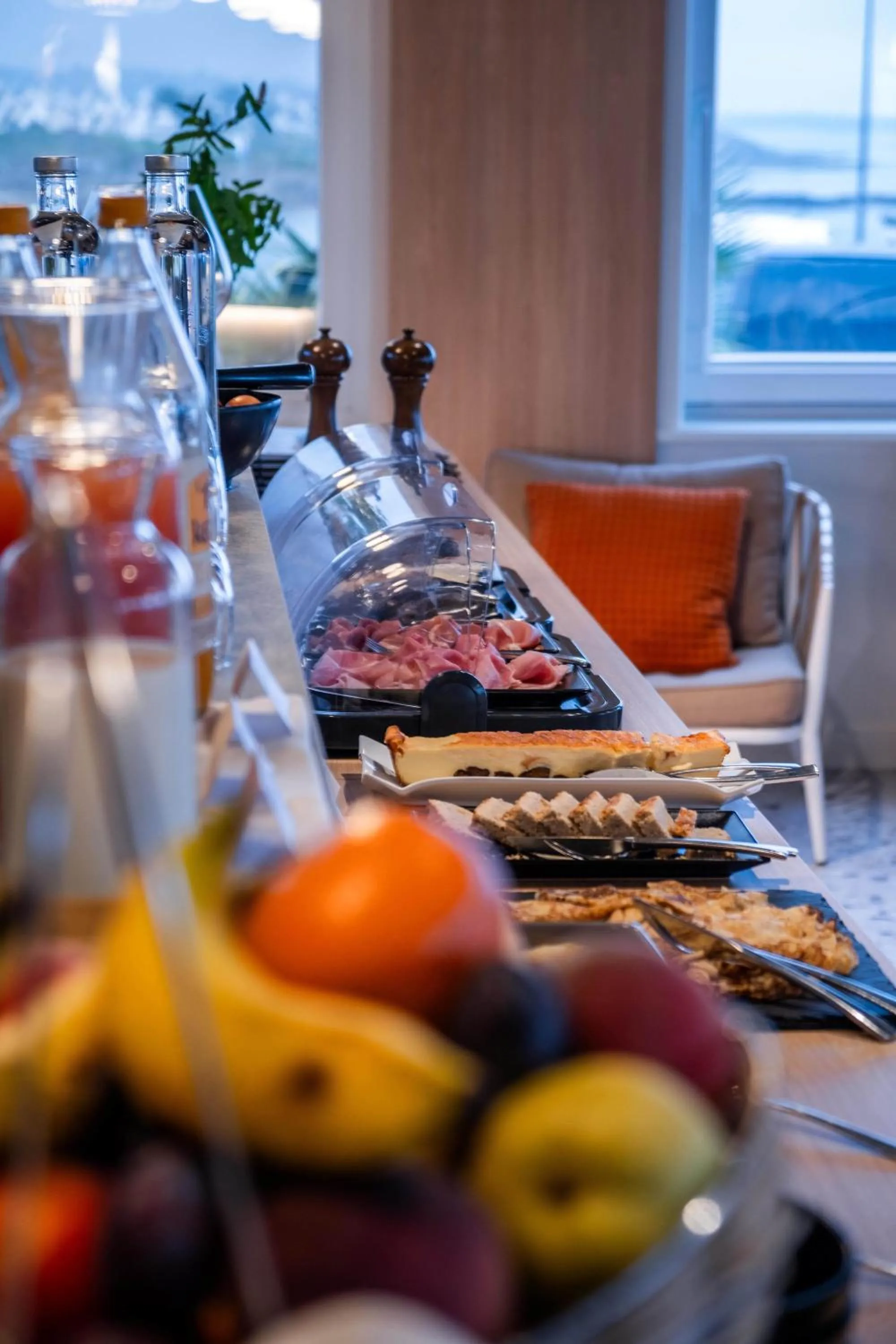 Food and drinks in Ty Ys Hôtel