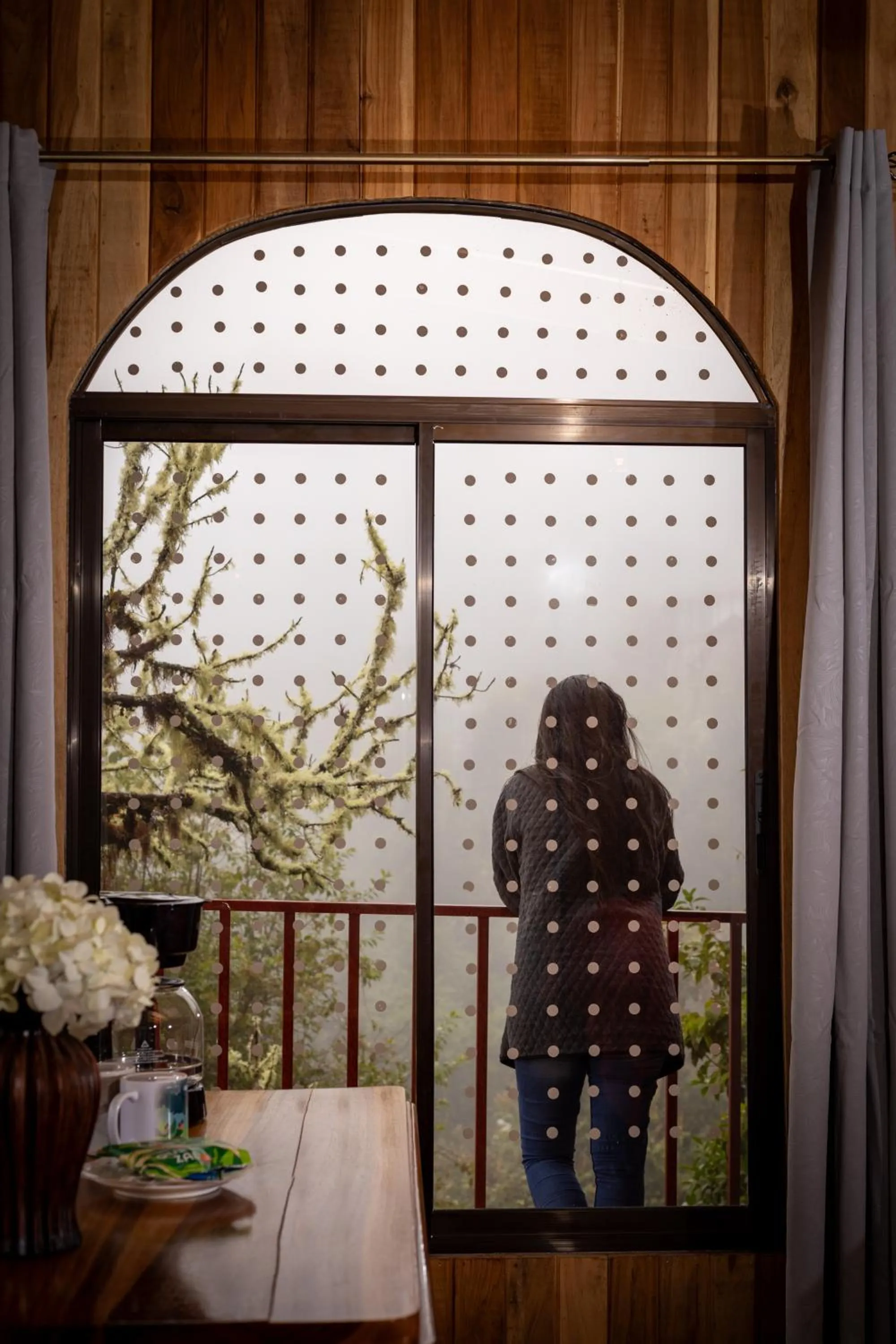 Balcony/Terrace in Paraíso Quetzal Lodge