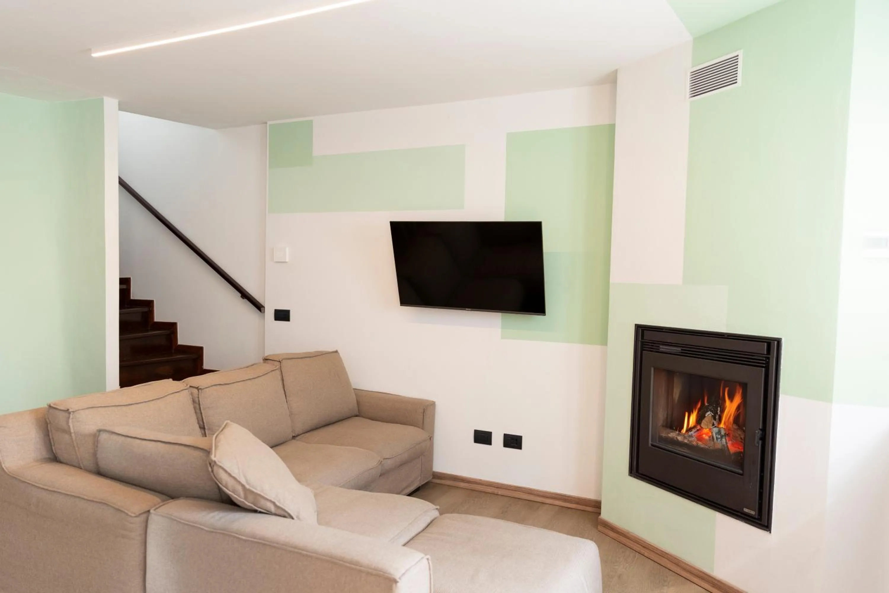 Living room in Portola la vecchia dimora