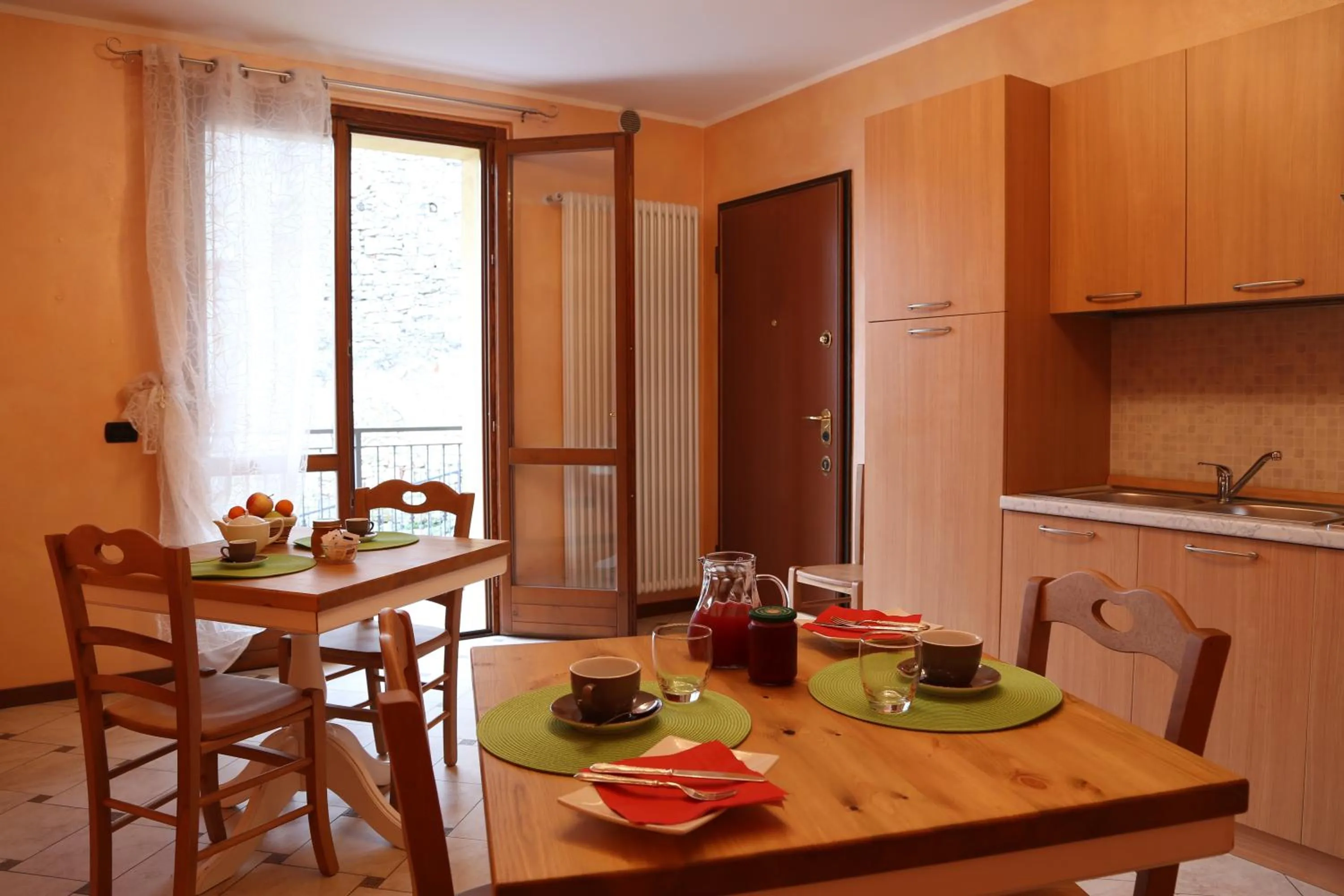 Kitchen or kitchenette in Portola la vecchia dimora