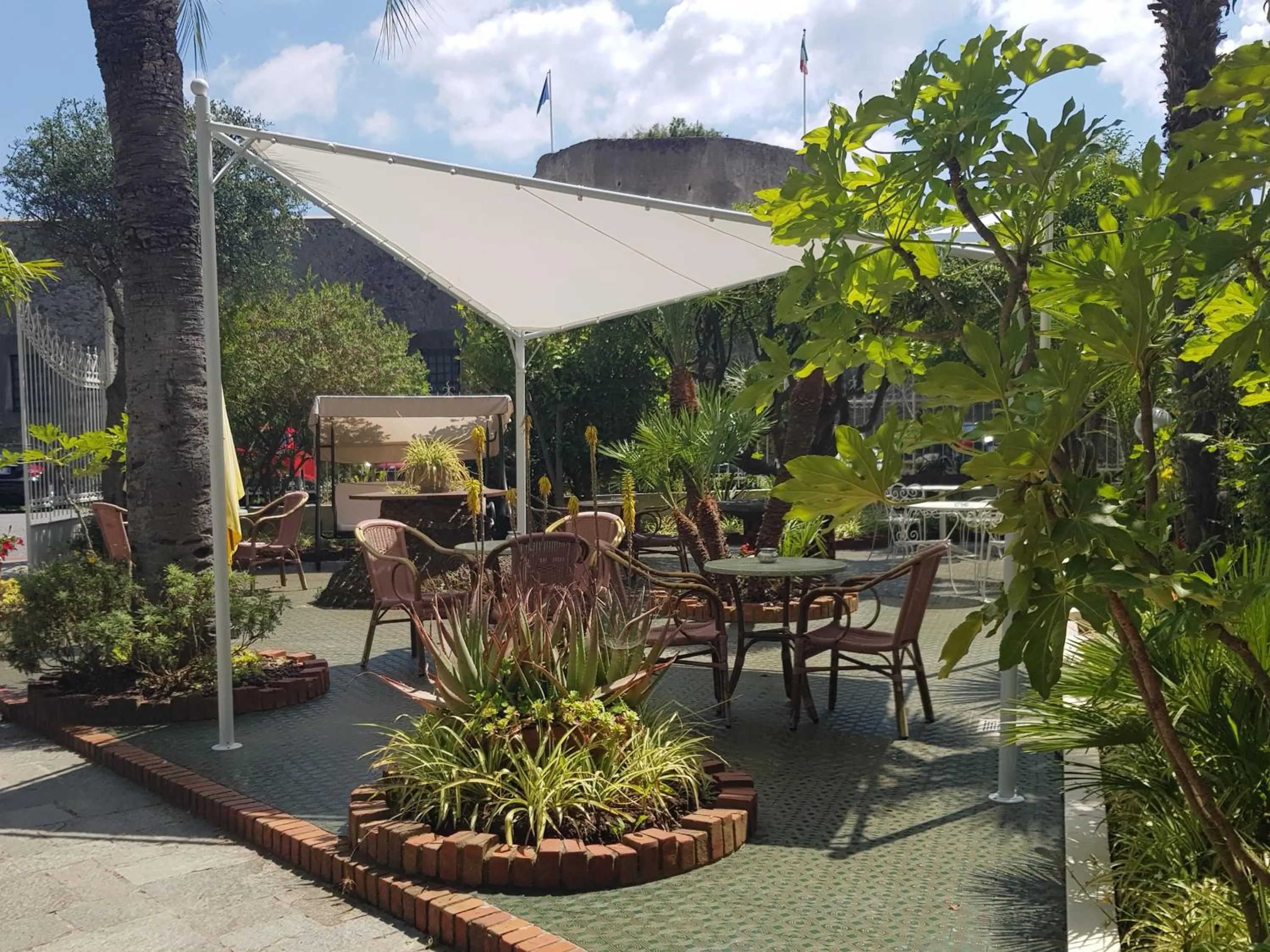Patio in Park Hotel Castello