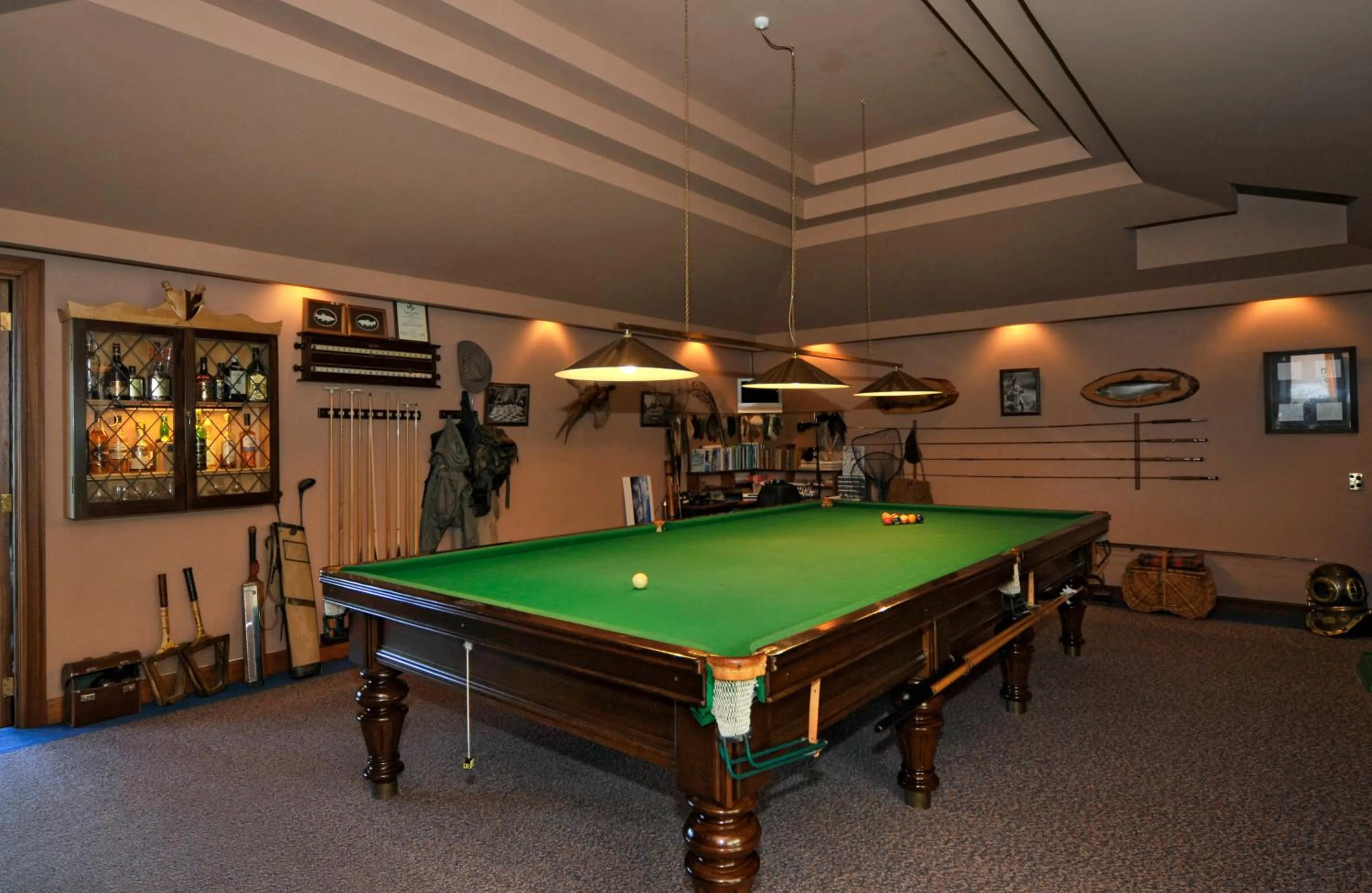 Billiard in Lake Taupo Lodge