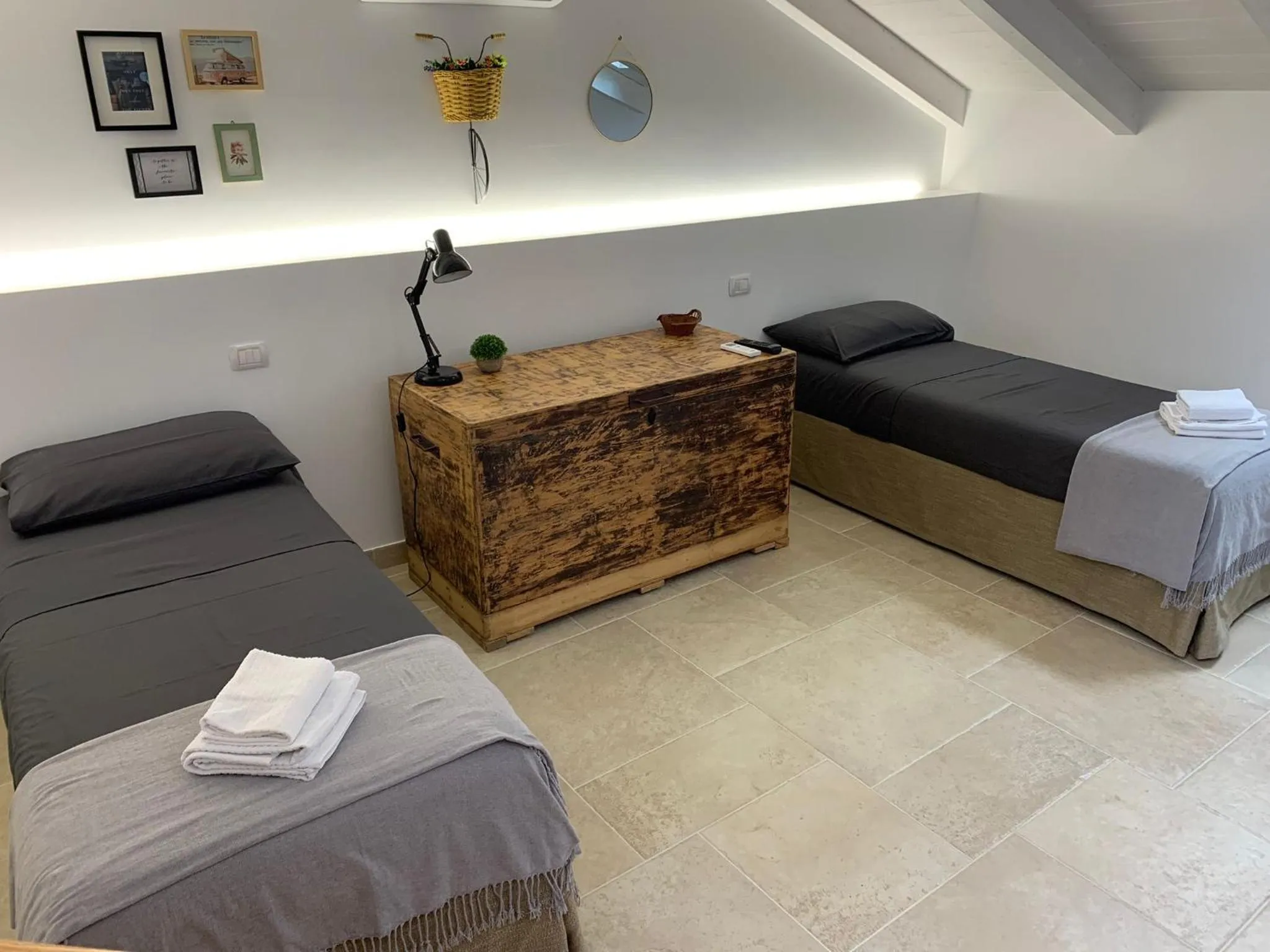 Bed in Zia Marietta Guest House