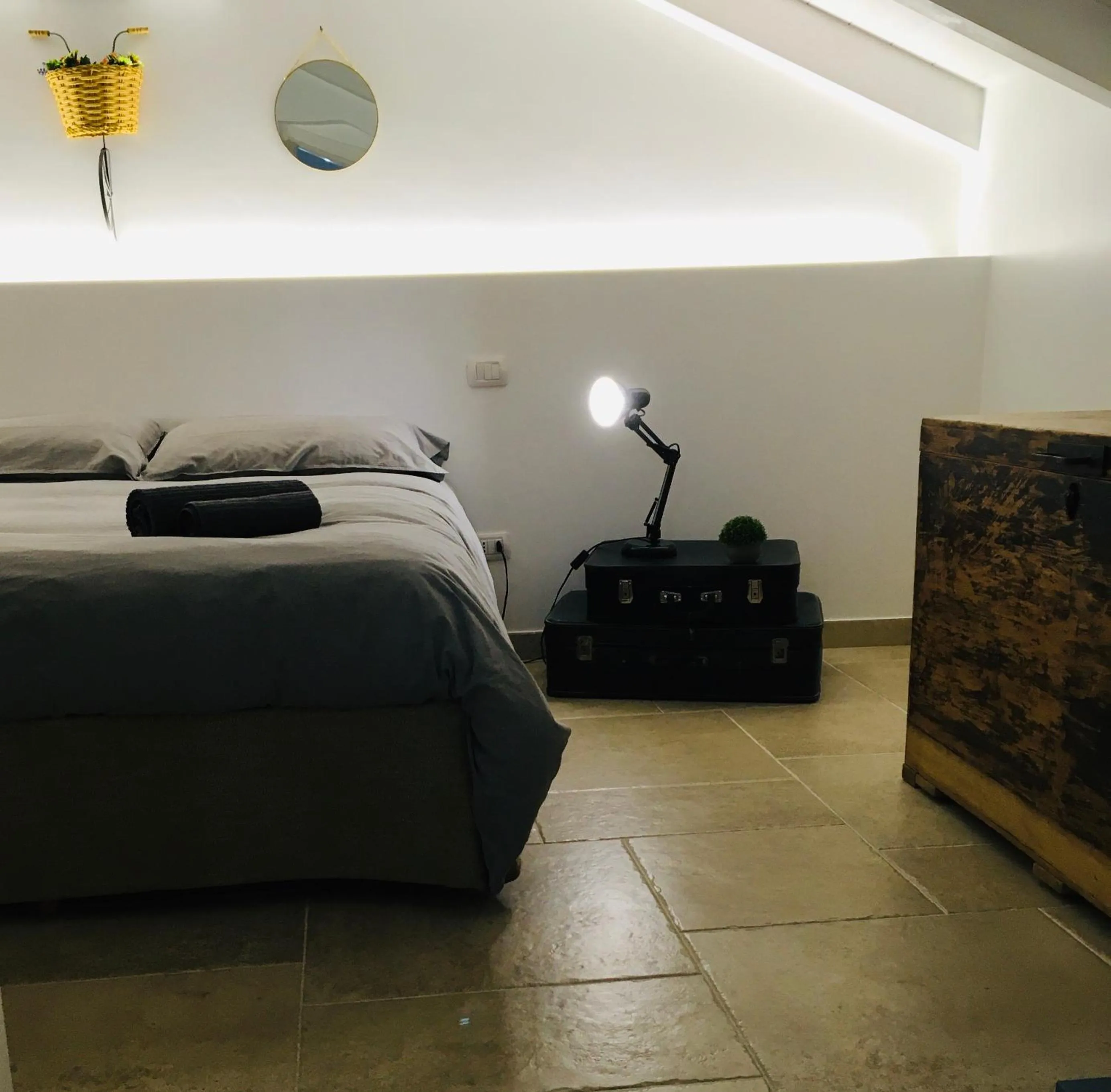 Bed in Zia Marietta Guest House