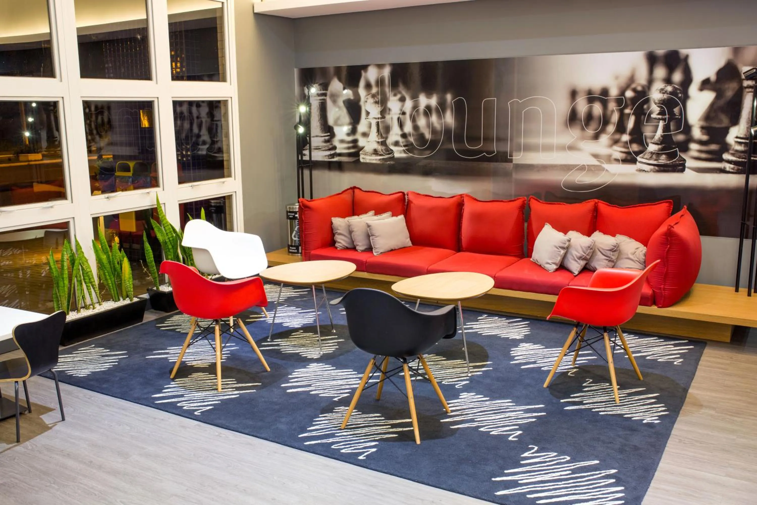 Living room in ibis Araçatuba