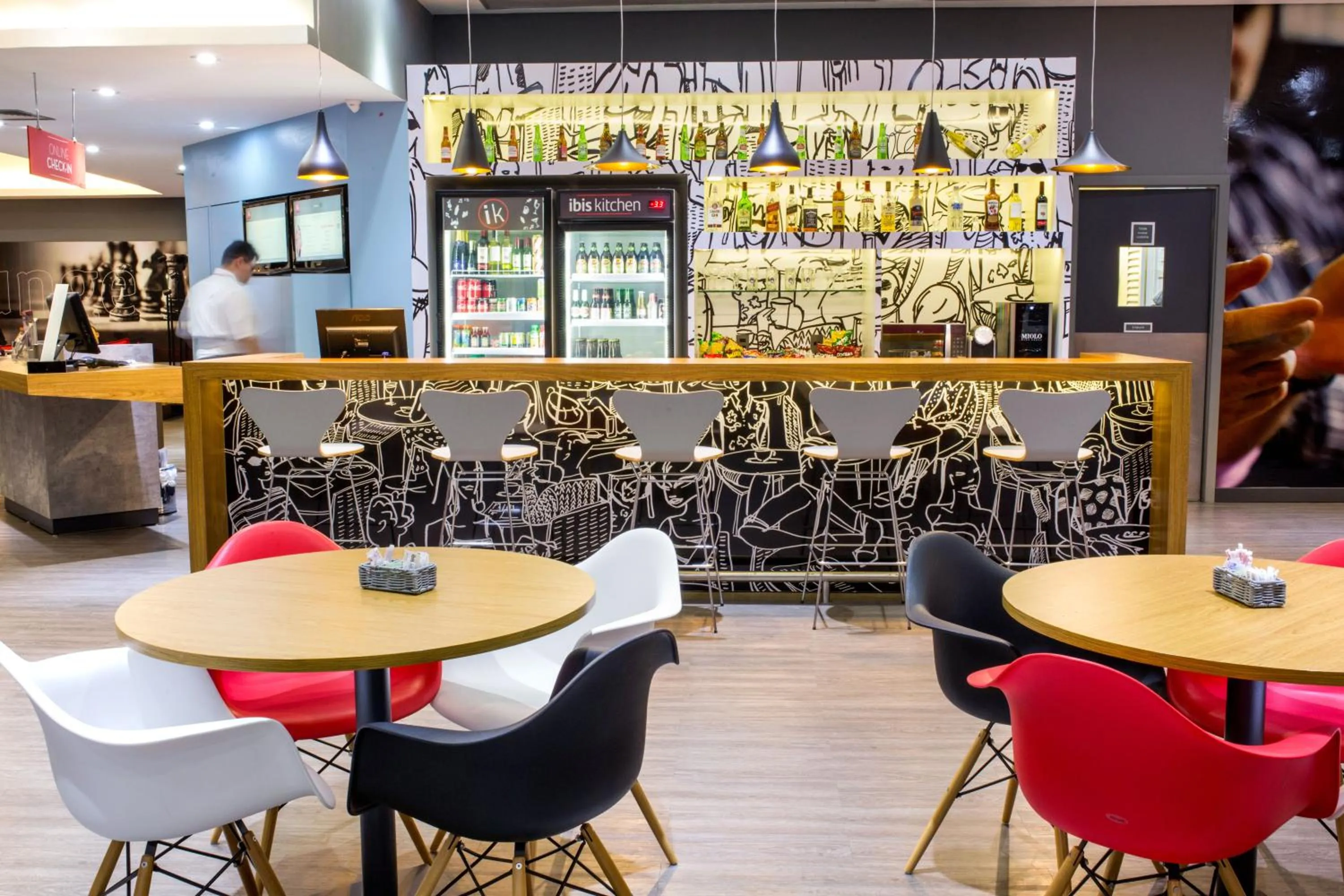 Lounge or bar in ibis Araçatuba