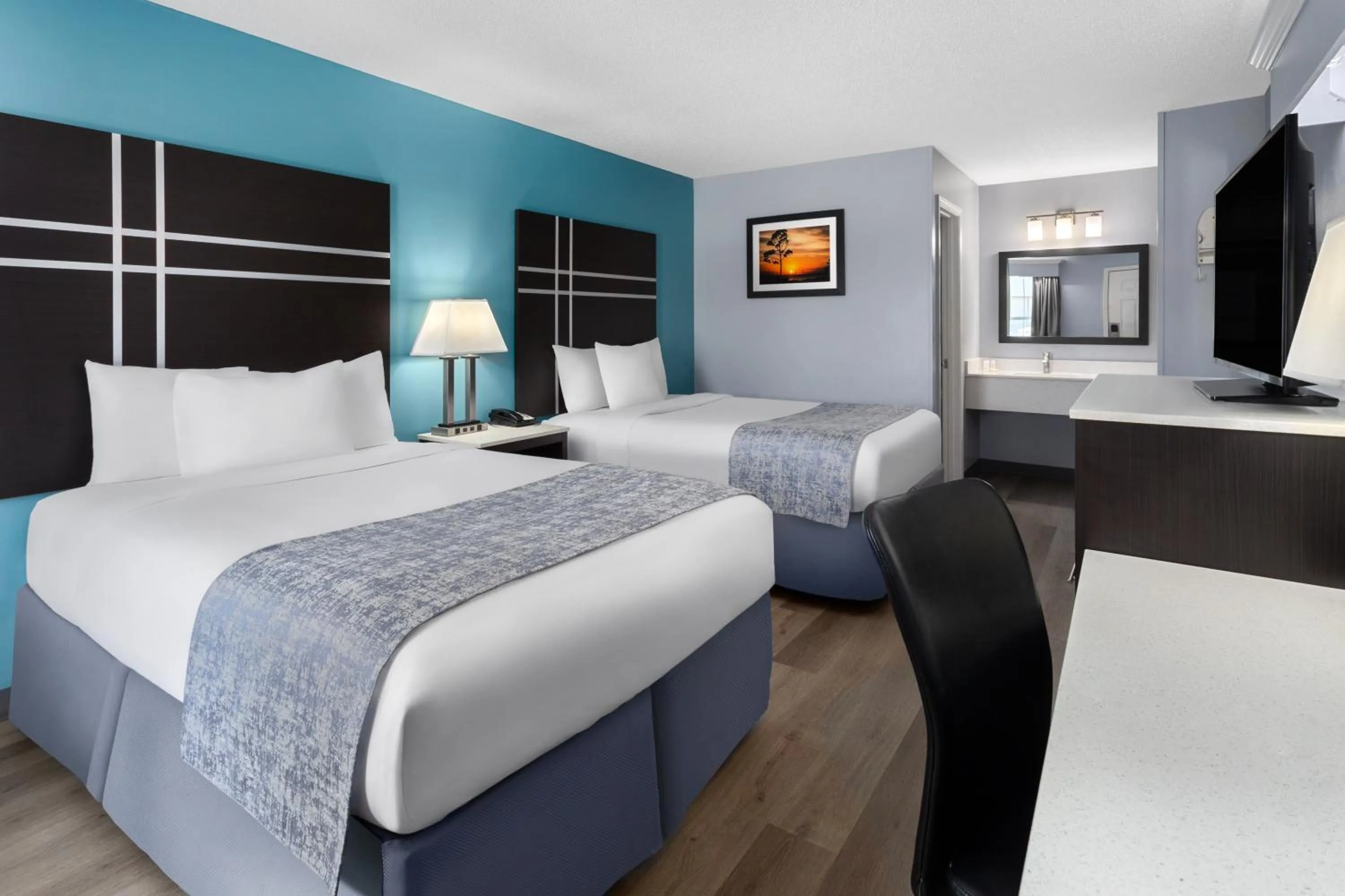 Bed in Baymont by Wyndham Brunswick GA