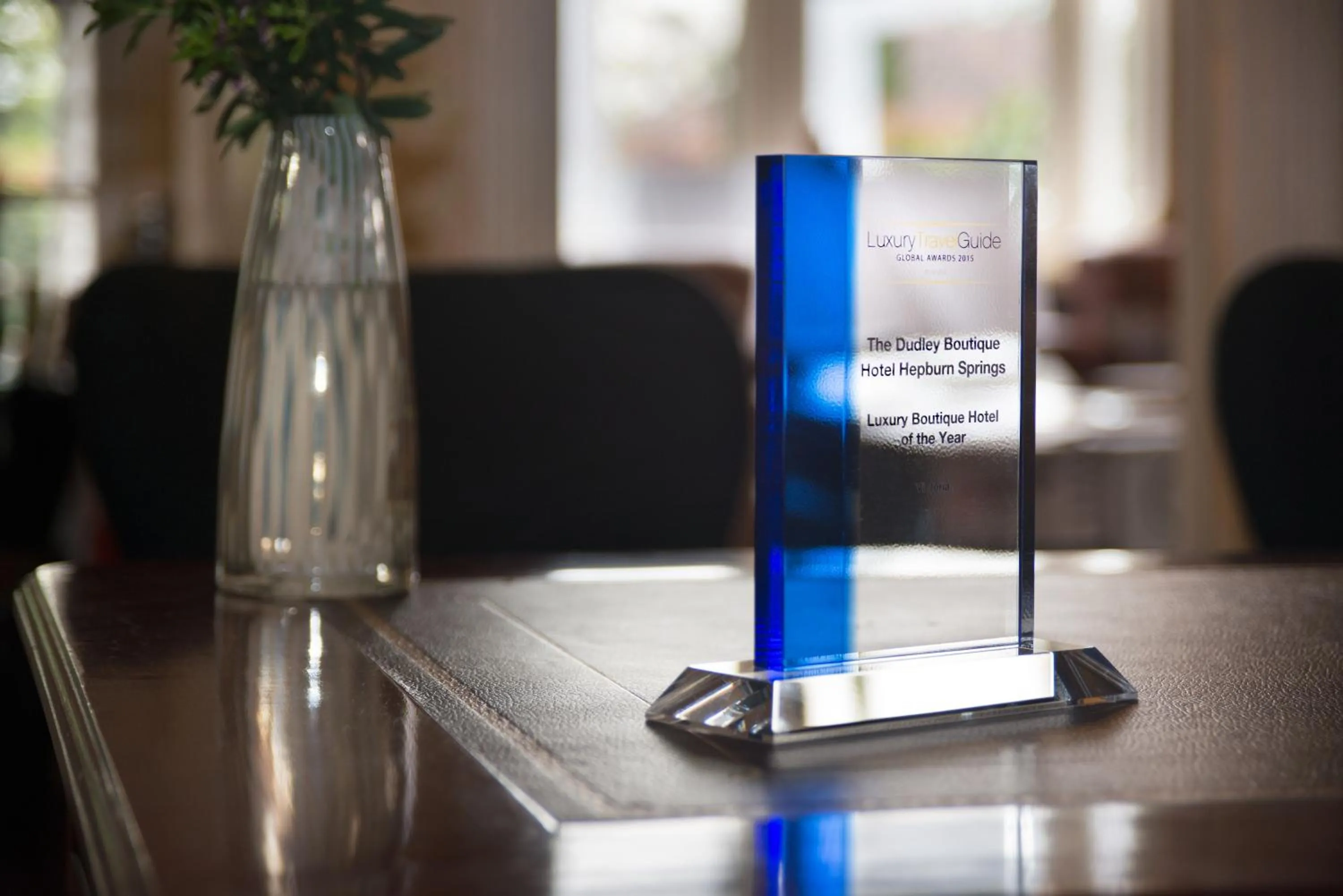 Certificate/Award in The Dudley Boutique Hotel