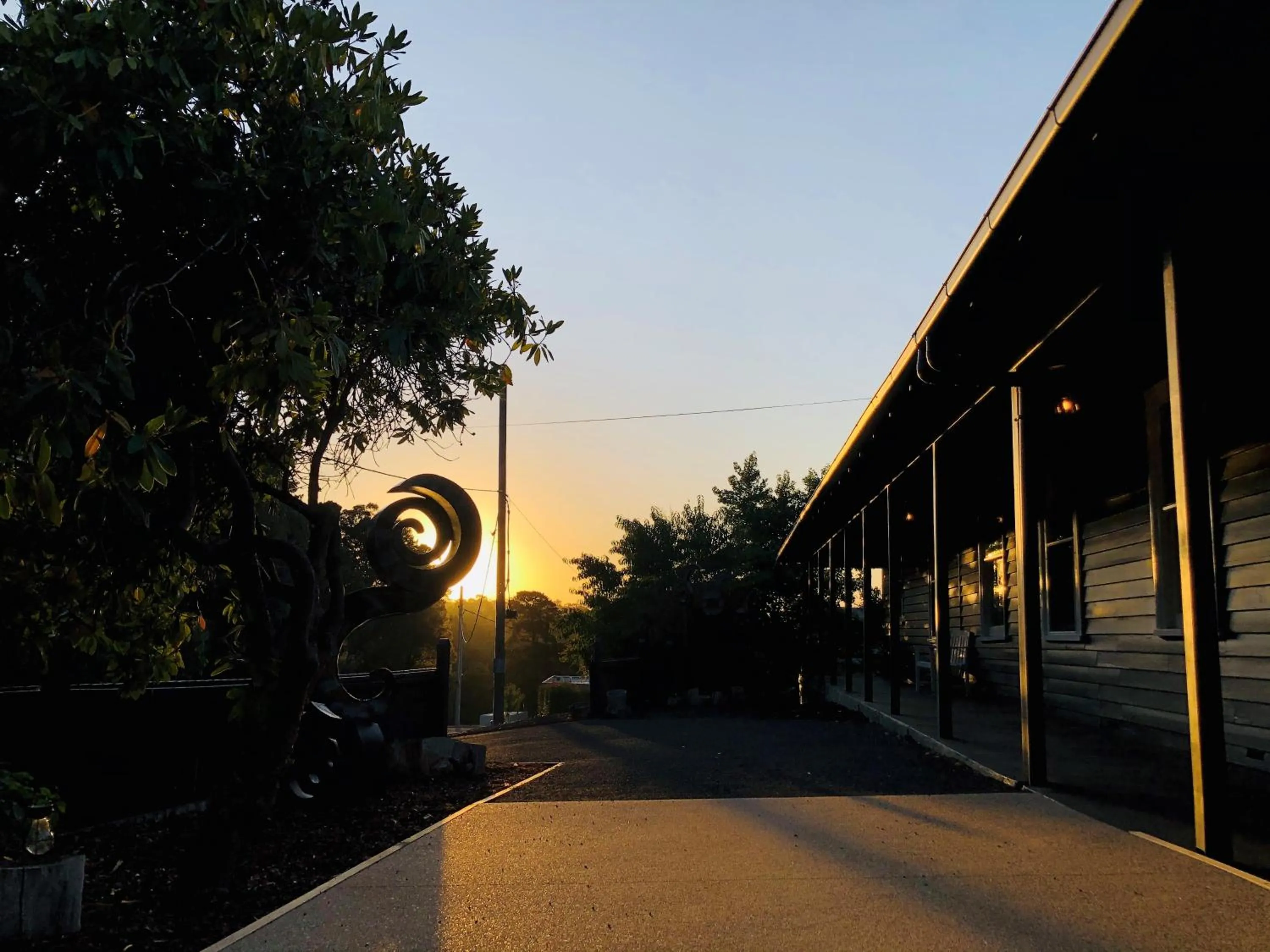 Sunset in The Dudley Boutique Hotel