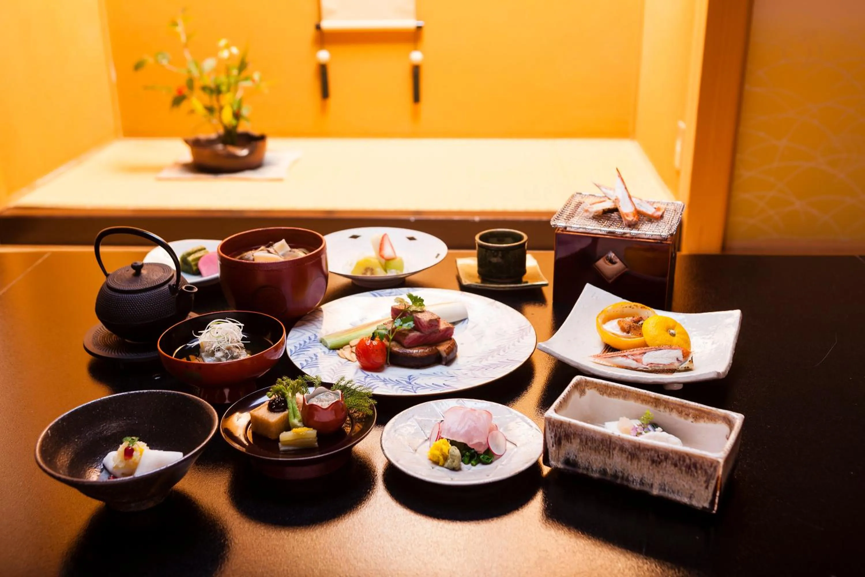 Dinner in Meigetsuso