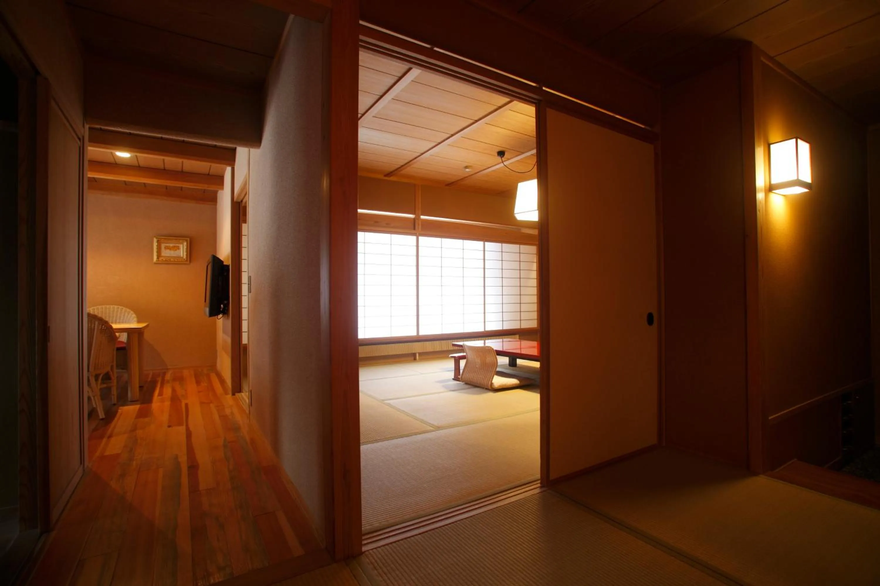 Area and facilities, Bed in Meigetsuso