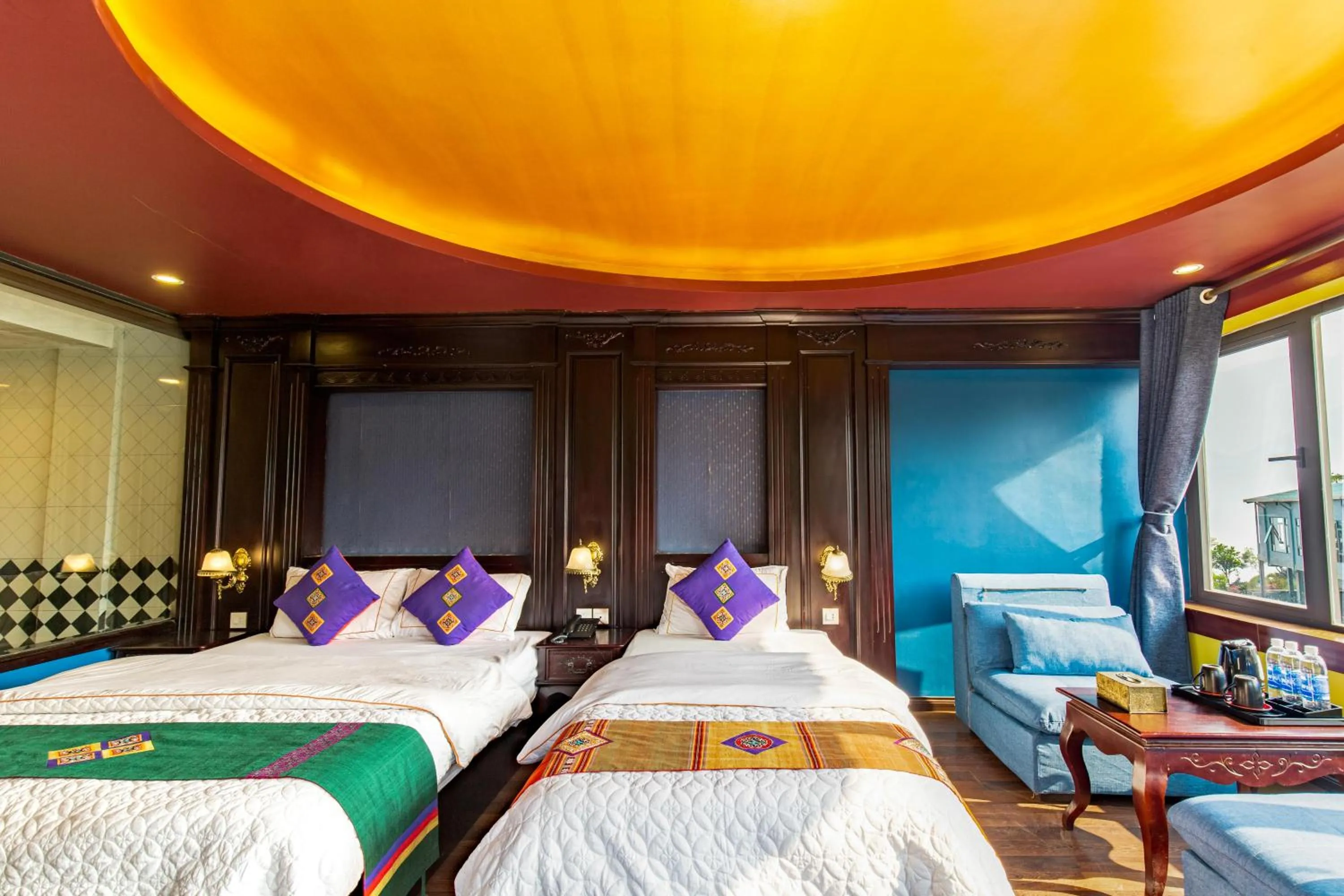 Bedroom, Bed in Sapa House Hotel Halal Certified