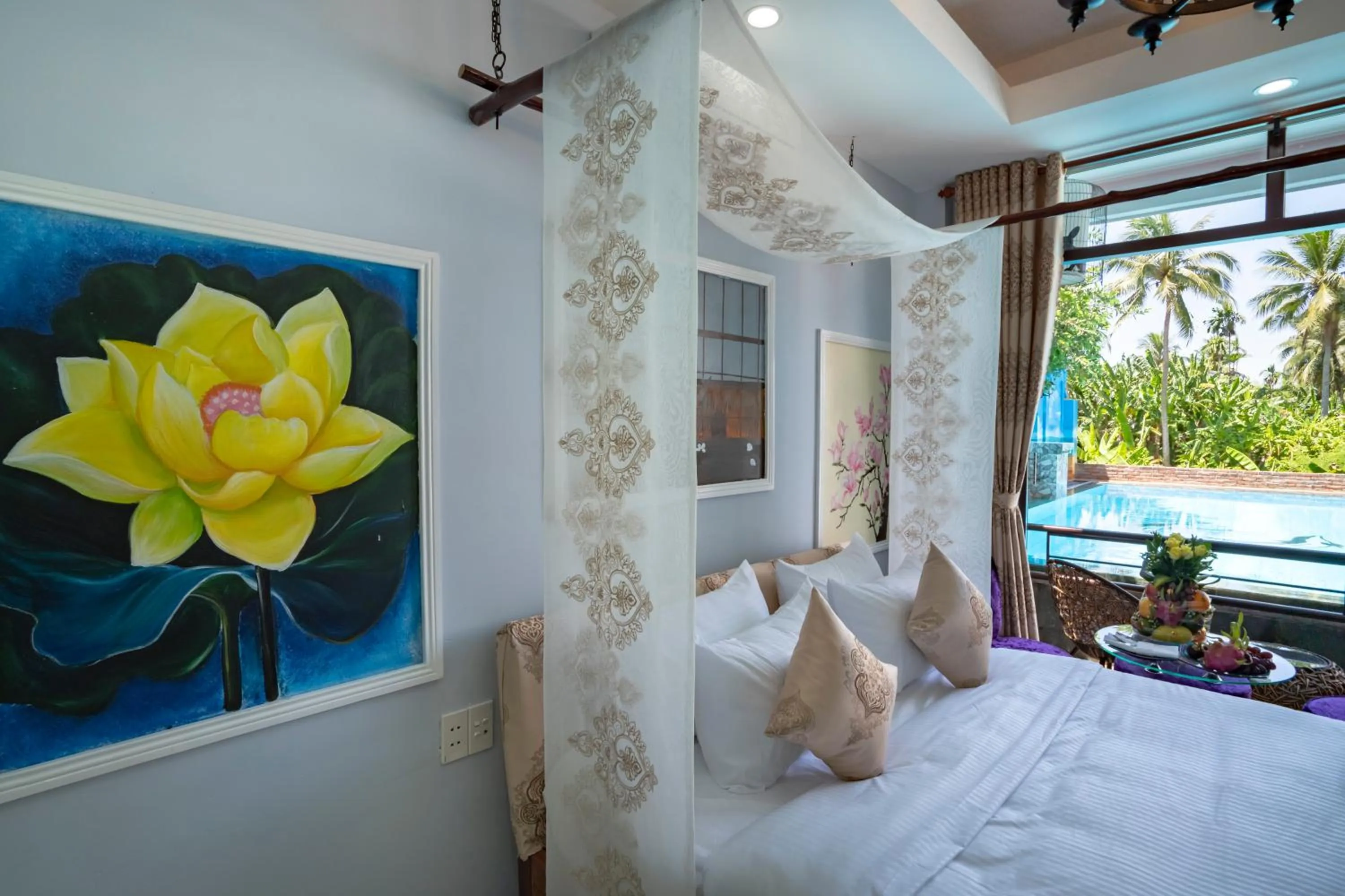 Bed in VIP Garden Villa and Pool Hội an ,