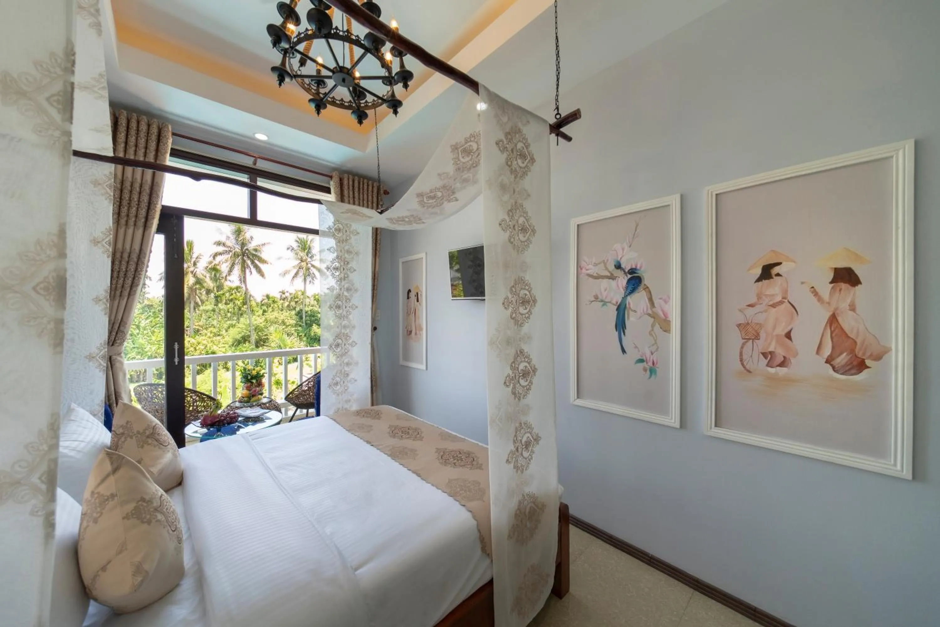 Bed in VIP Garden Villa and Pool Hội an ,