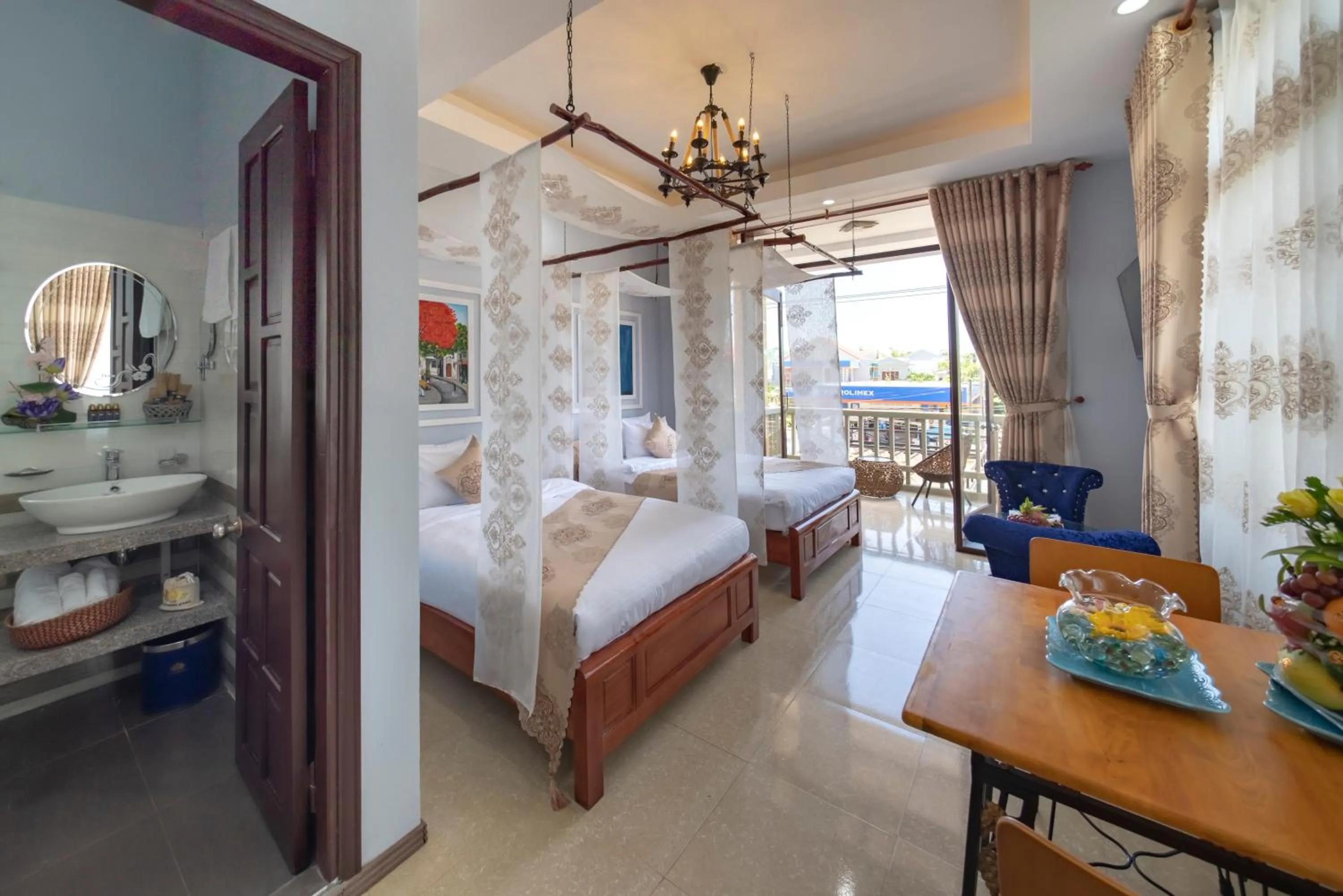 Bed in VIP Garden Villa and Pool Hội an ,