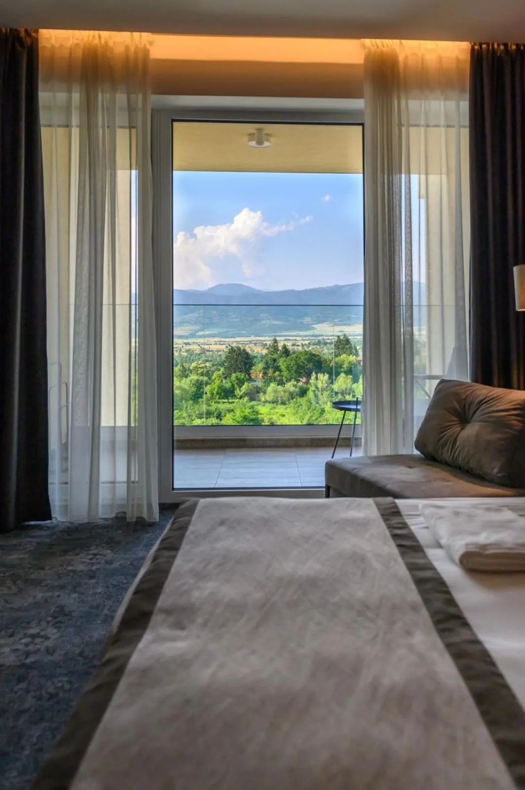 Mountain view in The Five Elements Hotel and SPA