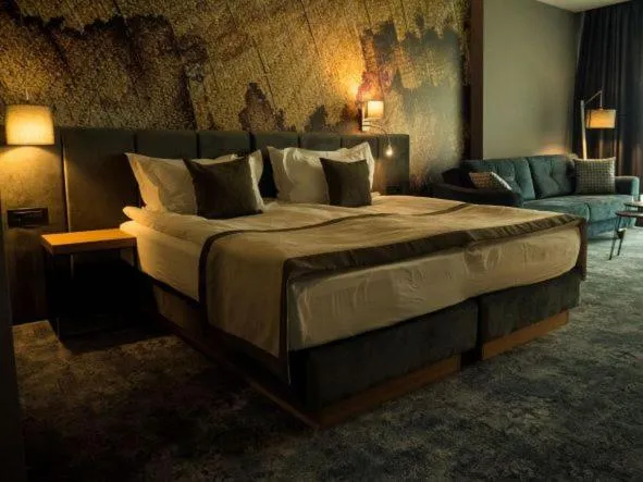 Bed in The Five Elements Hotel and SPA