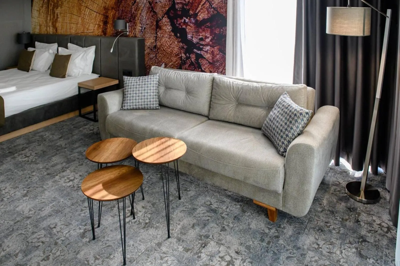 Seating area in The Five Elements Hotel and SPA