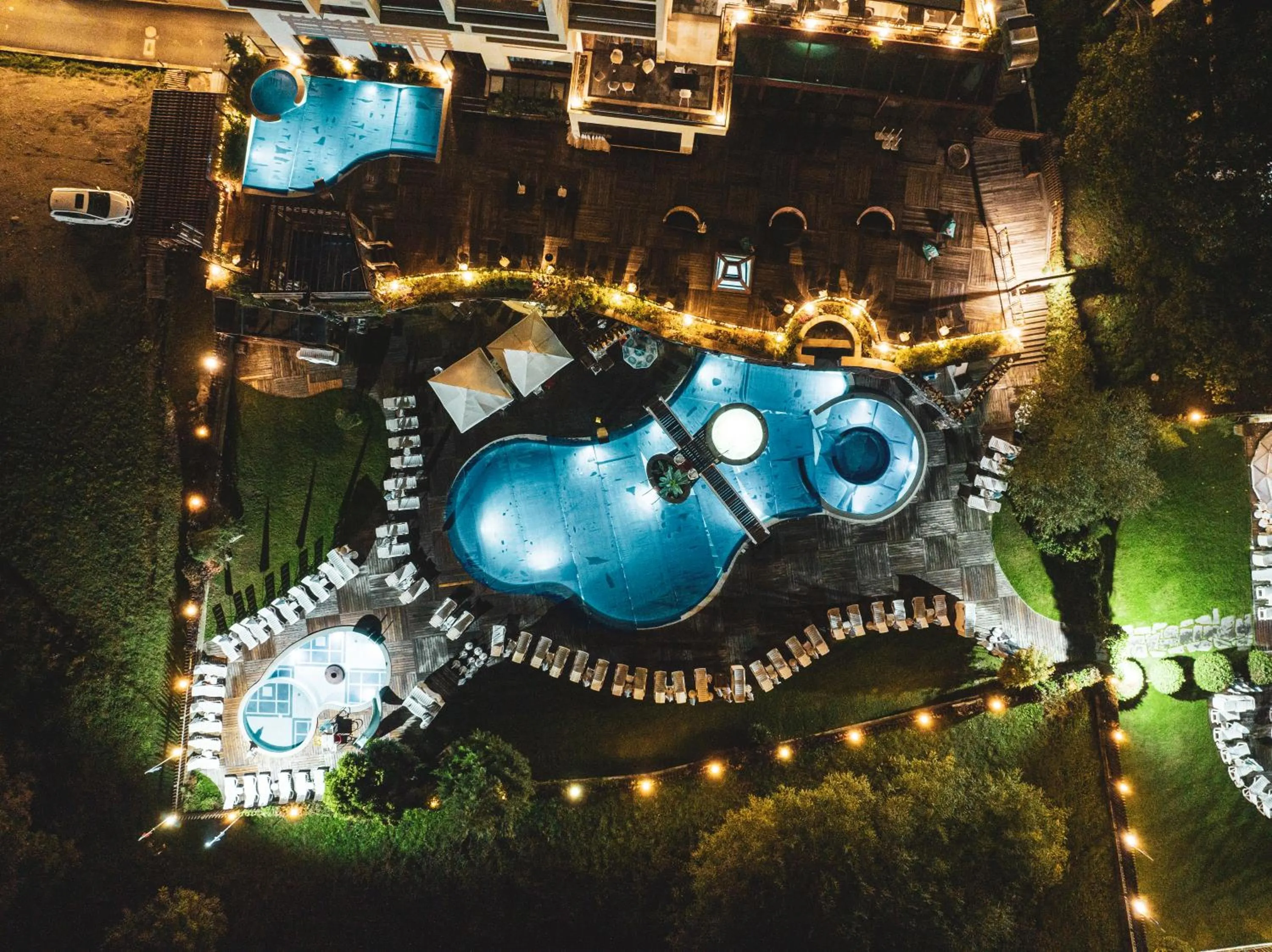 Bird's eye view in The Five Elements Hotel and SPA
