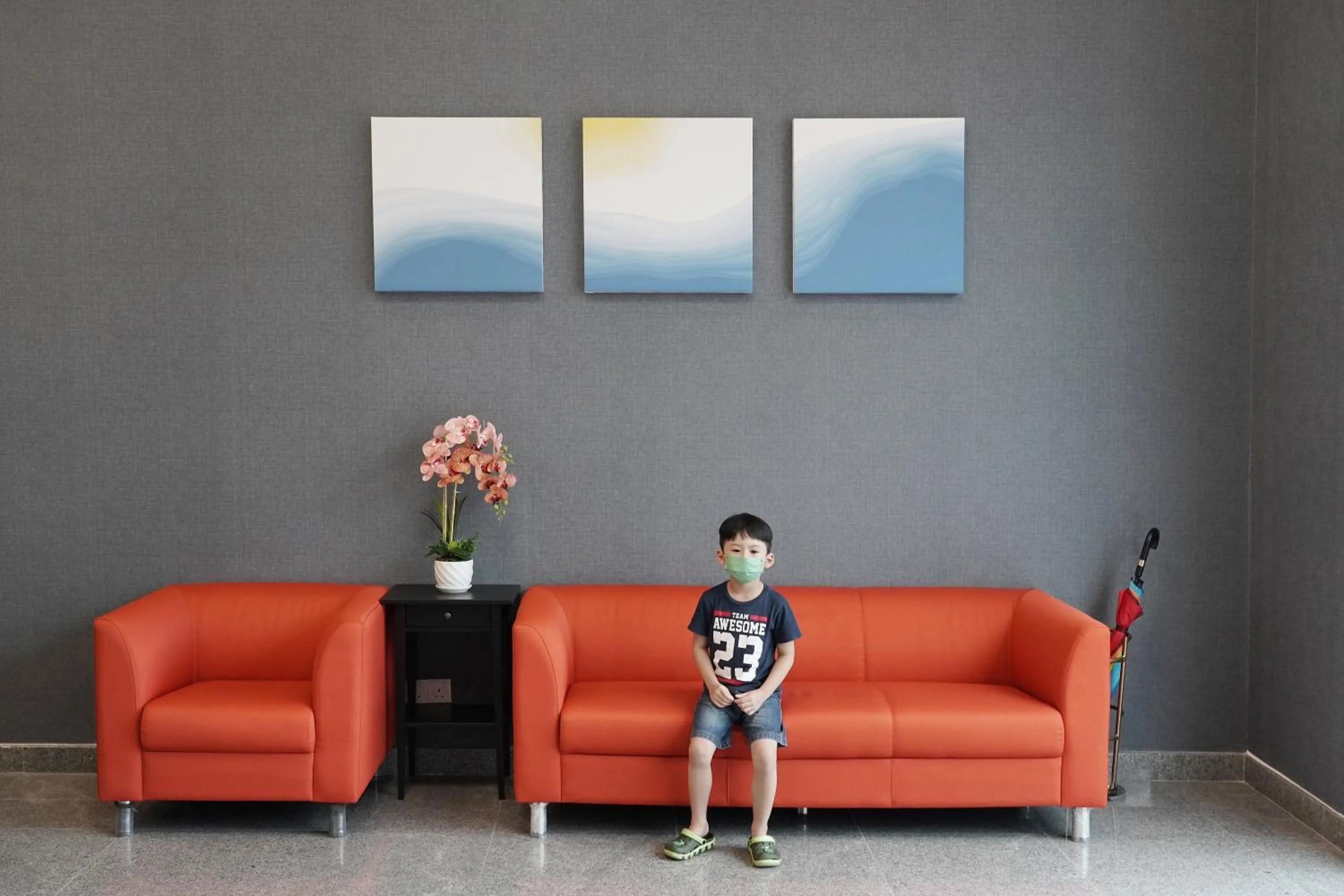 Lobby or reception in Hotel Le-Shore