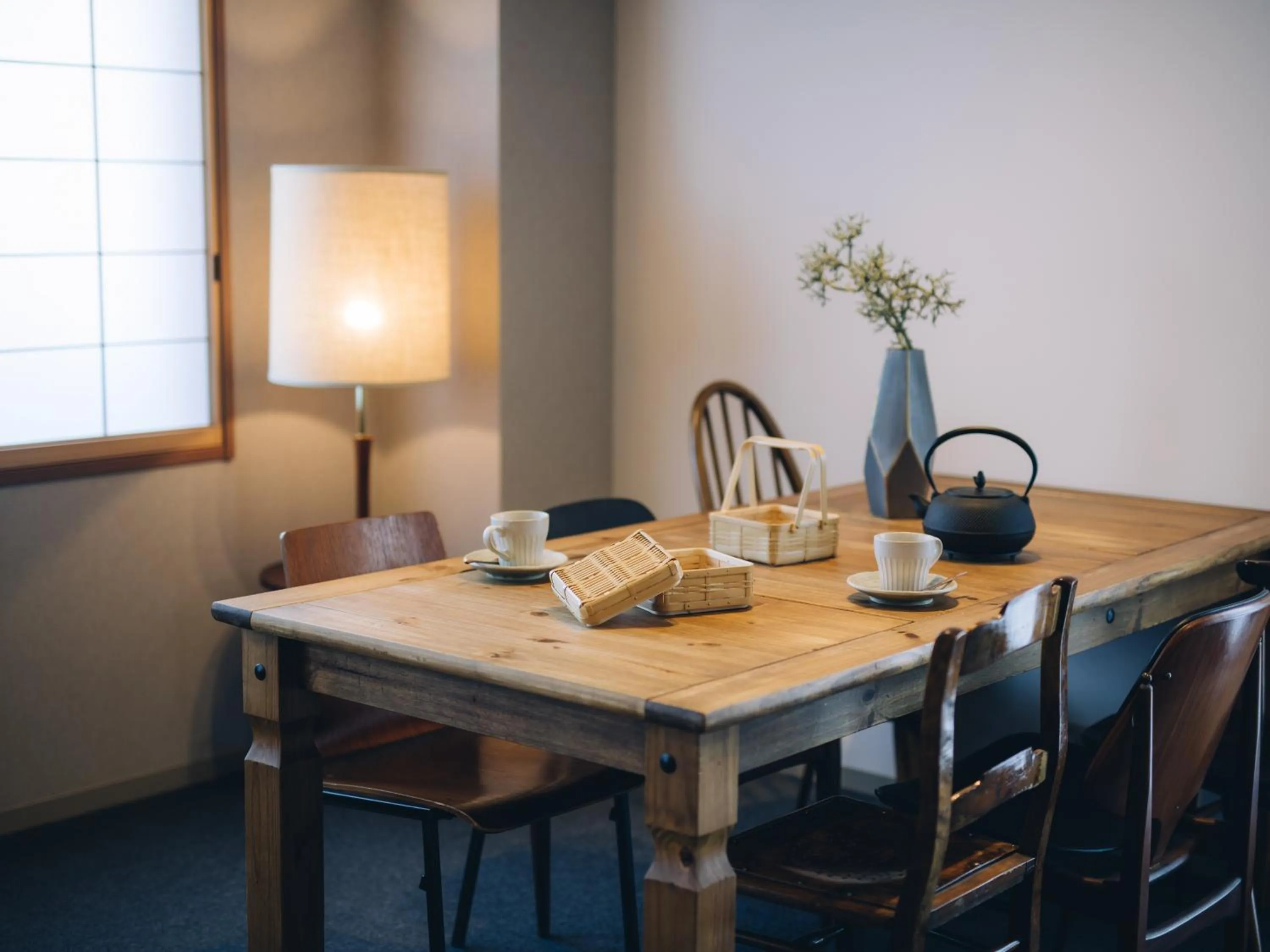 Living room in MIMARU SUITES Kyoto Shijo