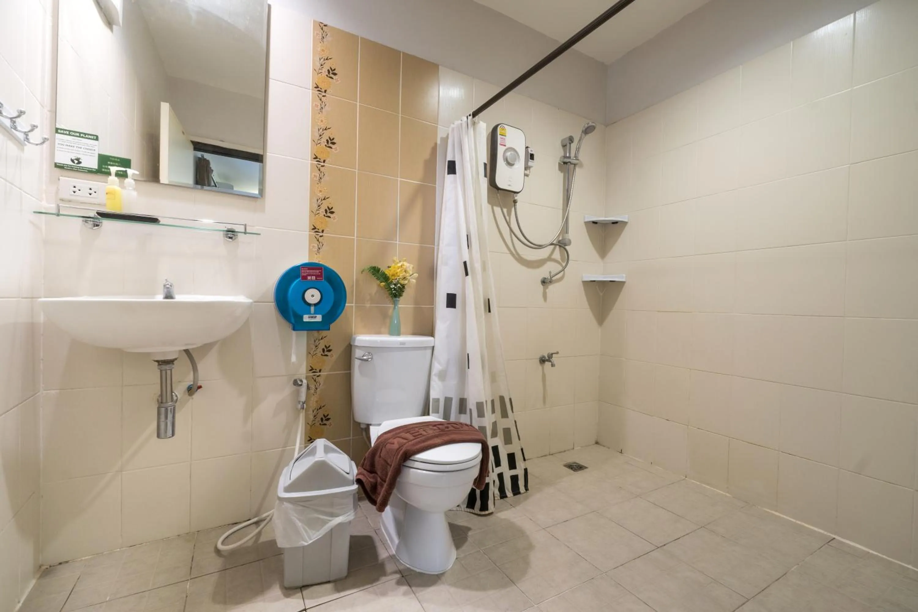 Bathroom in Kamala's Boutique Guesthouse