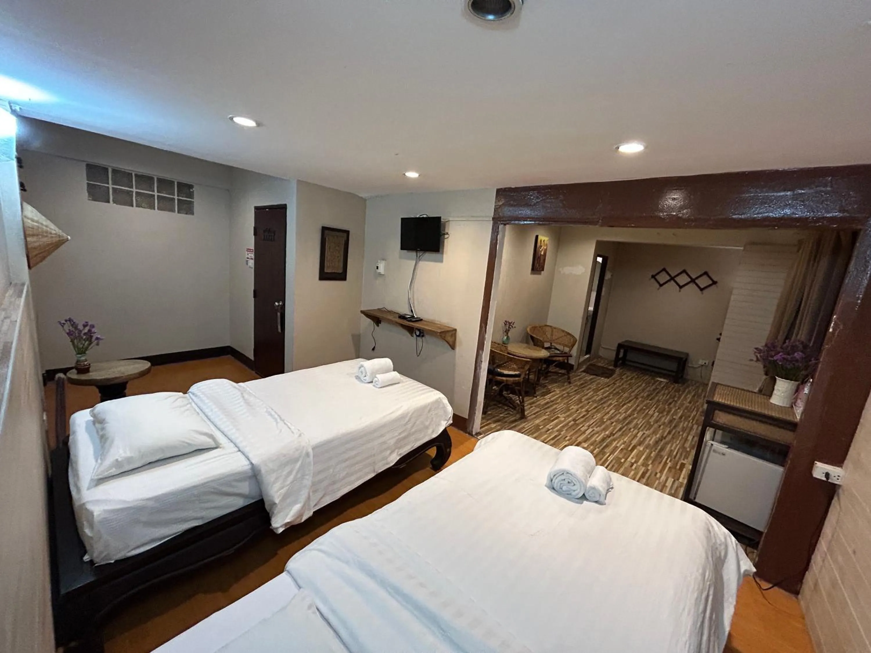 Bed in Kamala's Boutique Guesthouse